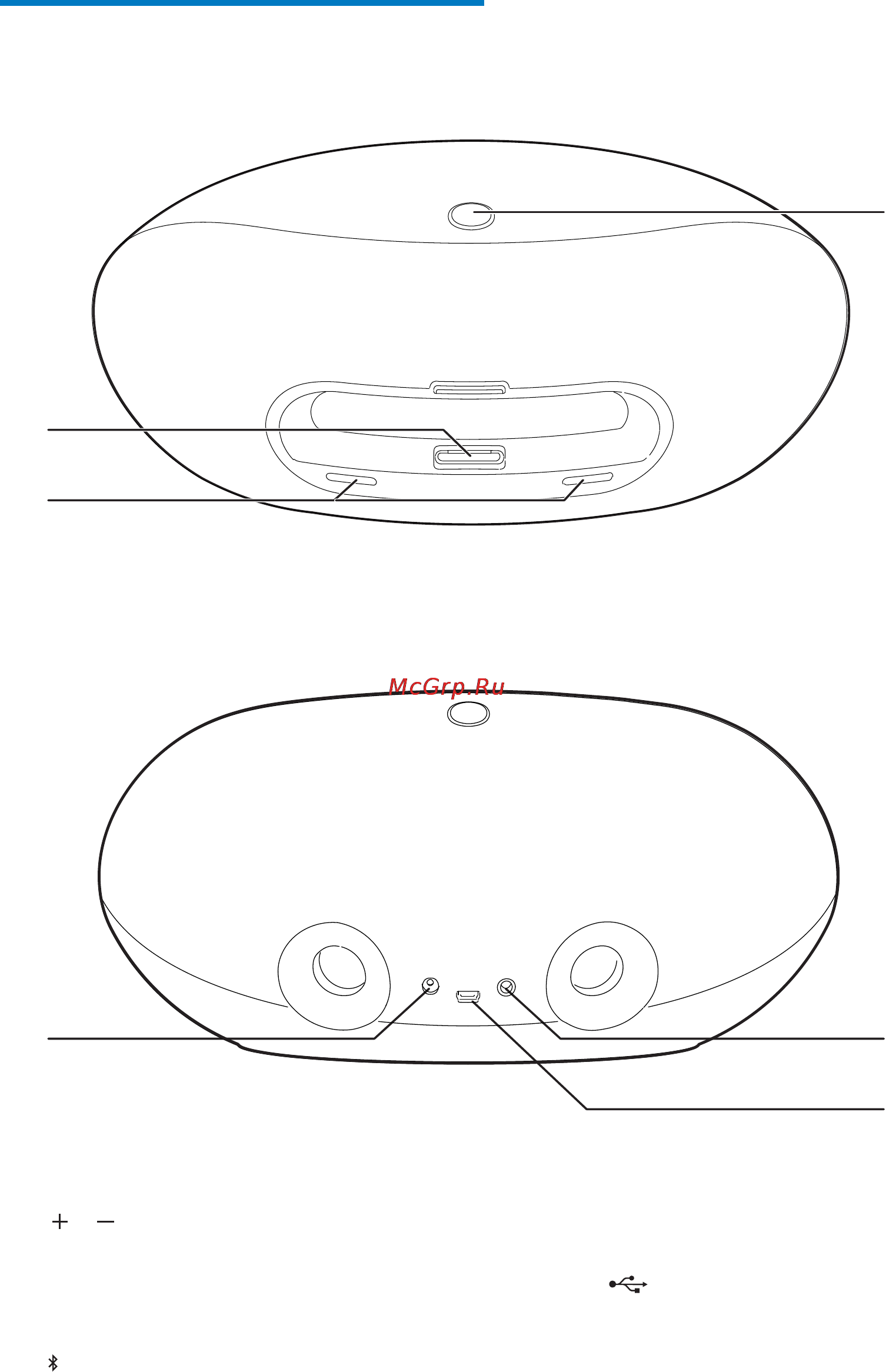 Philips DS3600 [5/17] Описание основного устройства