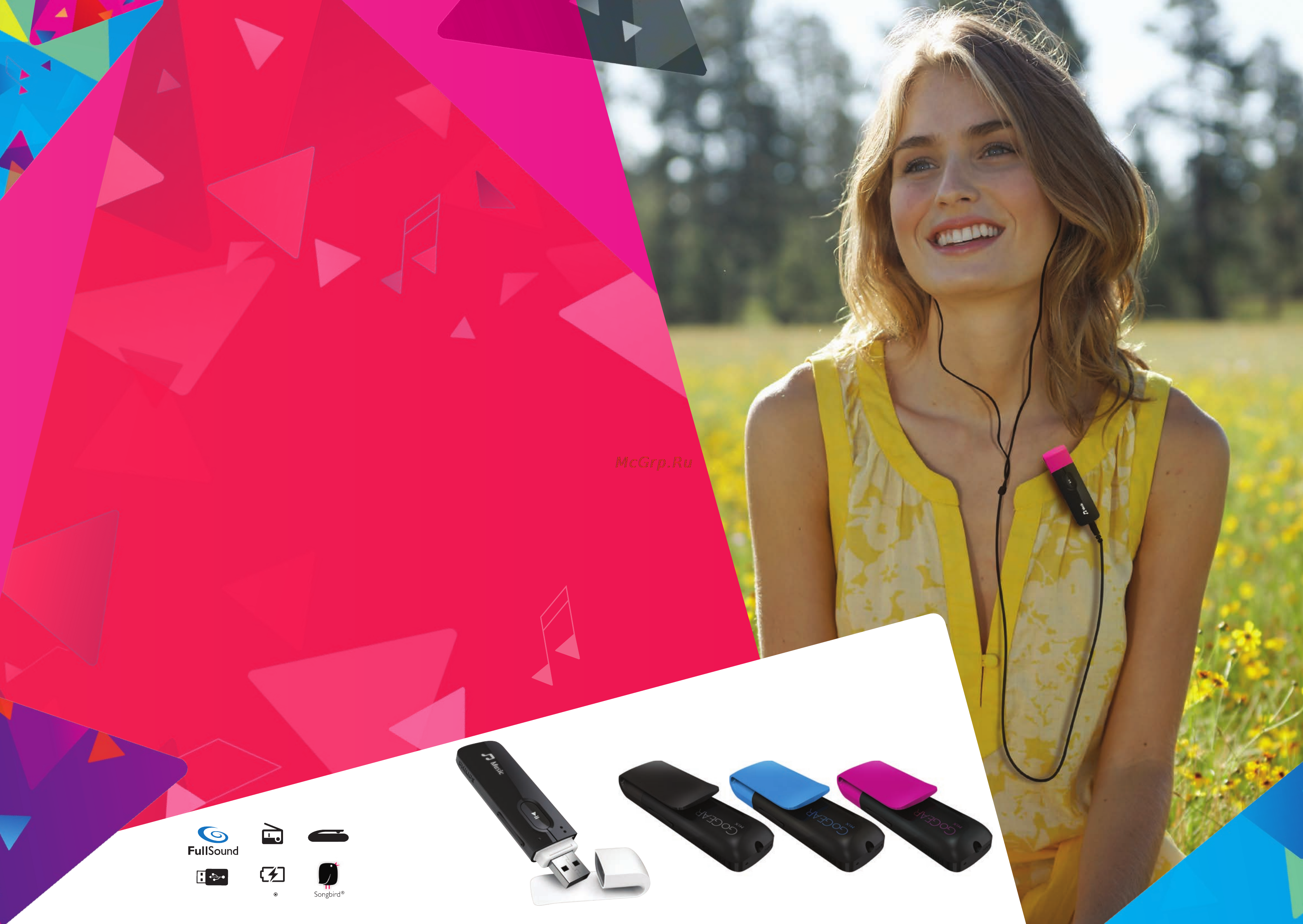 Philips SA5MXX02KF/97 [6/13] Carry your music in any pocket