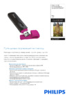 Philips SA5MXX04PF/97 Спецификация