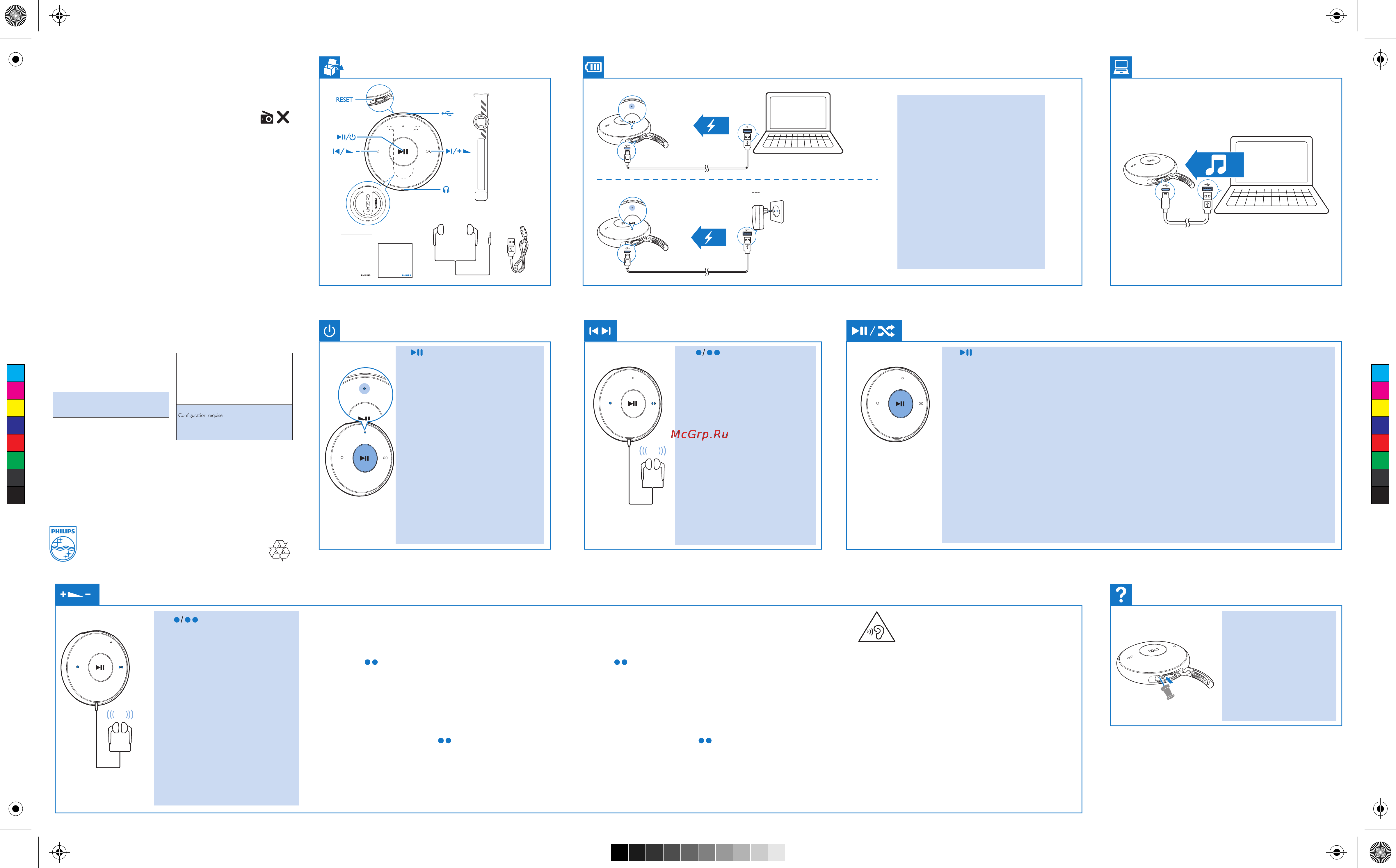 Philips SA5DOT02 [2/2] Snelstartgids