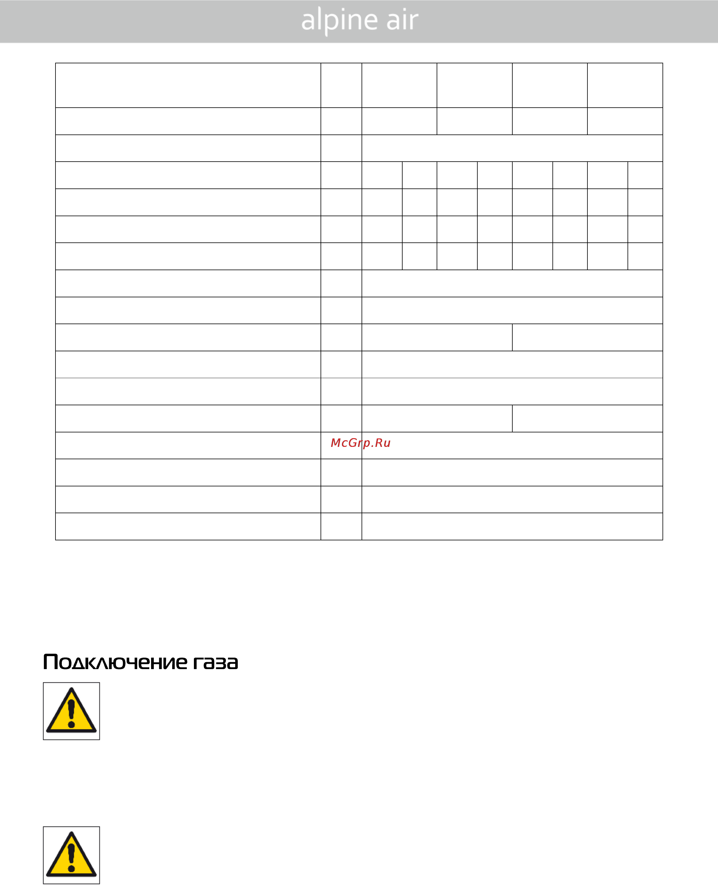 Alpine Air NGS-30F AC-3F [6/16] В случае осуществления размещения монтажа и пуско наладки