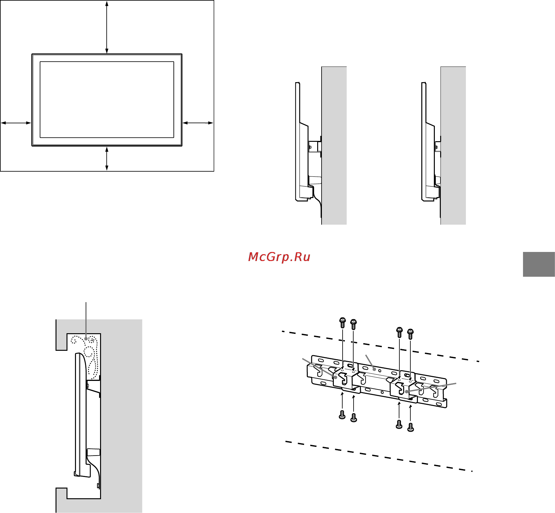 Sony KDL-32R503C [7/321] Fit base adaptor by using screw psw 4x10 to base 20 when selecting 2 a