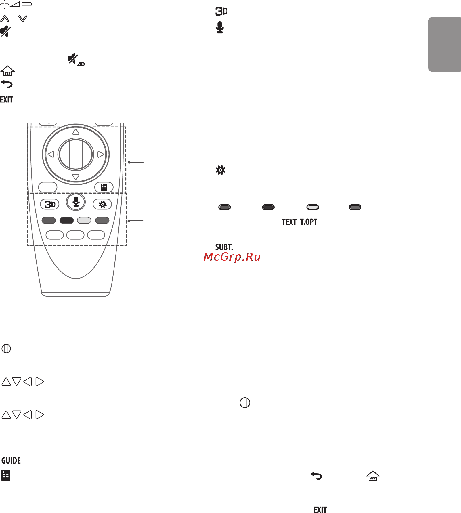 LG 43LF630V [23/135] Регистрация пульта ду magic