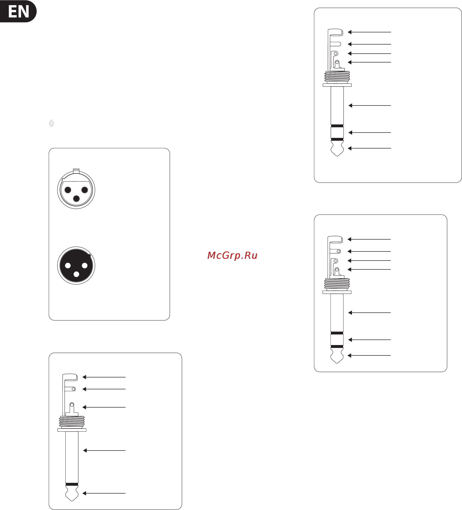 Behringer XENYX QX1002USB [12/15] Audio connections
