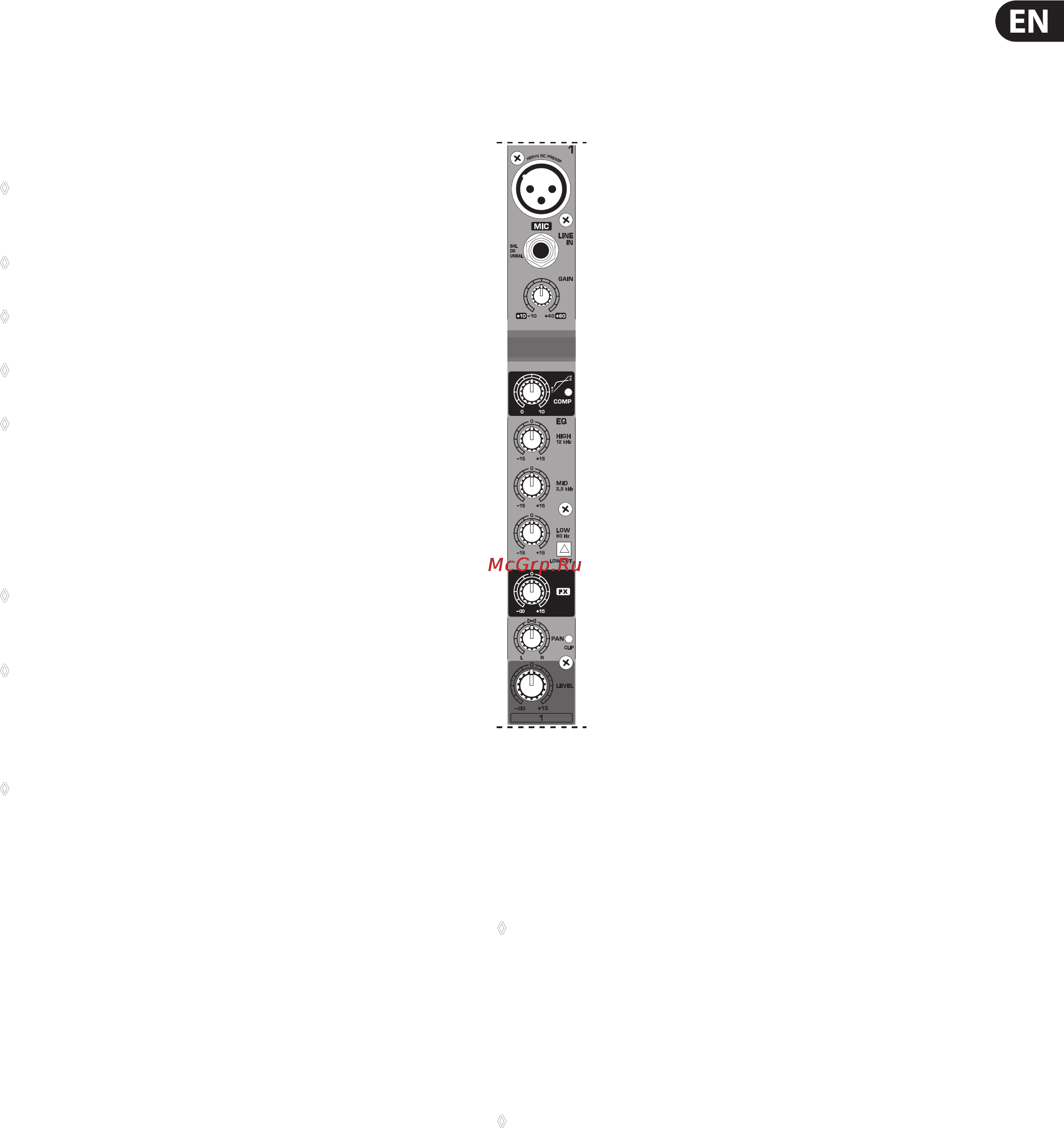 Behringer XENYX QX1002USB [5/15] Initial operation