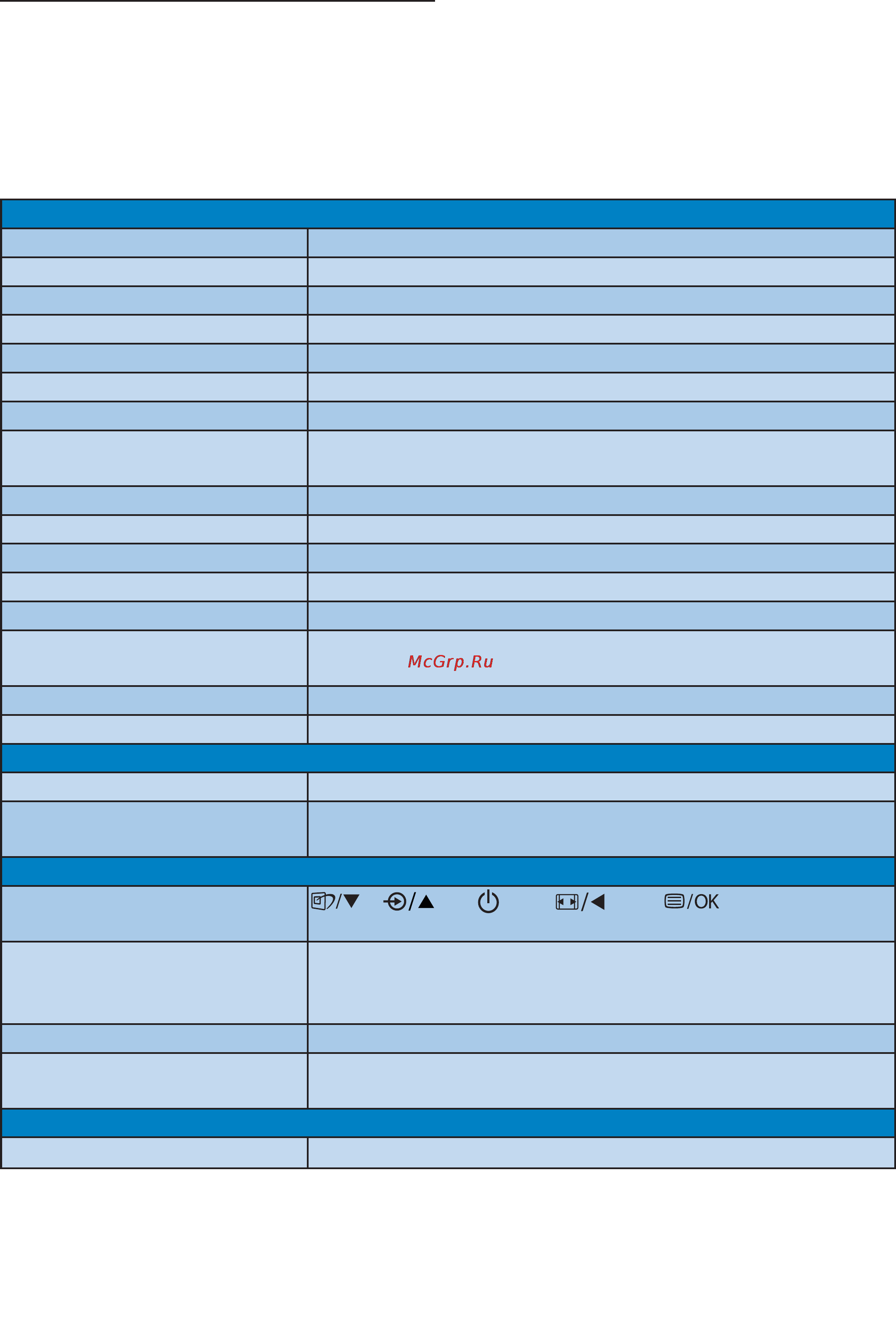 Philips 202E2SB/00 [24/56] Технические