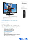 Philips 241TE5LB Спецификация