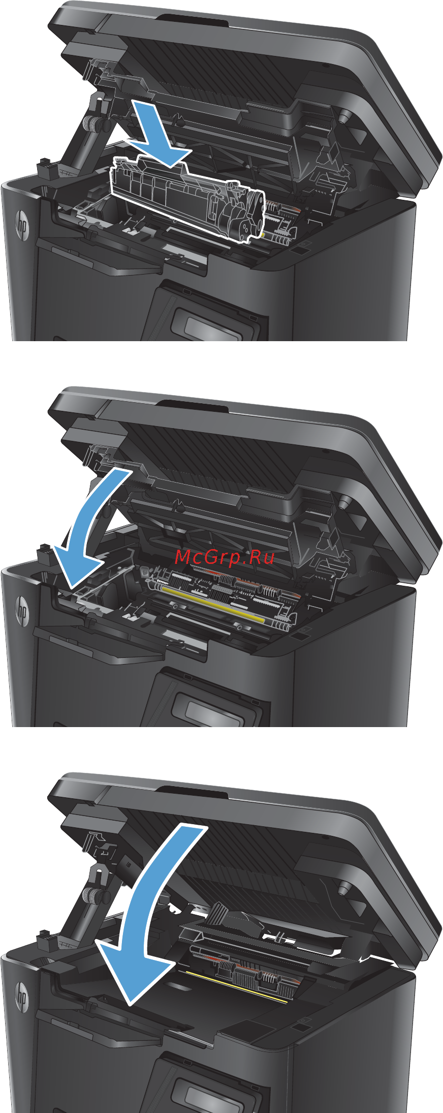 HP LaserJet Pro MFP M127-M128 [96/136] Глава 8 решение проблем ruww