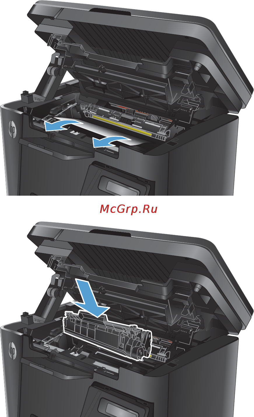 HP LaserJet Pro MFP M127-M128 [98/136] Глава 8 решение проблем ruww