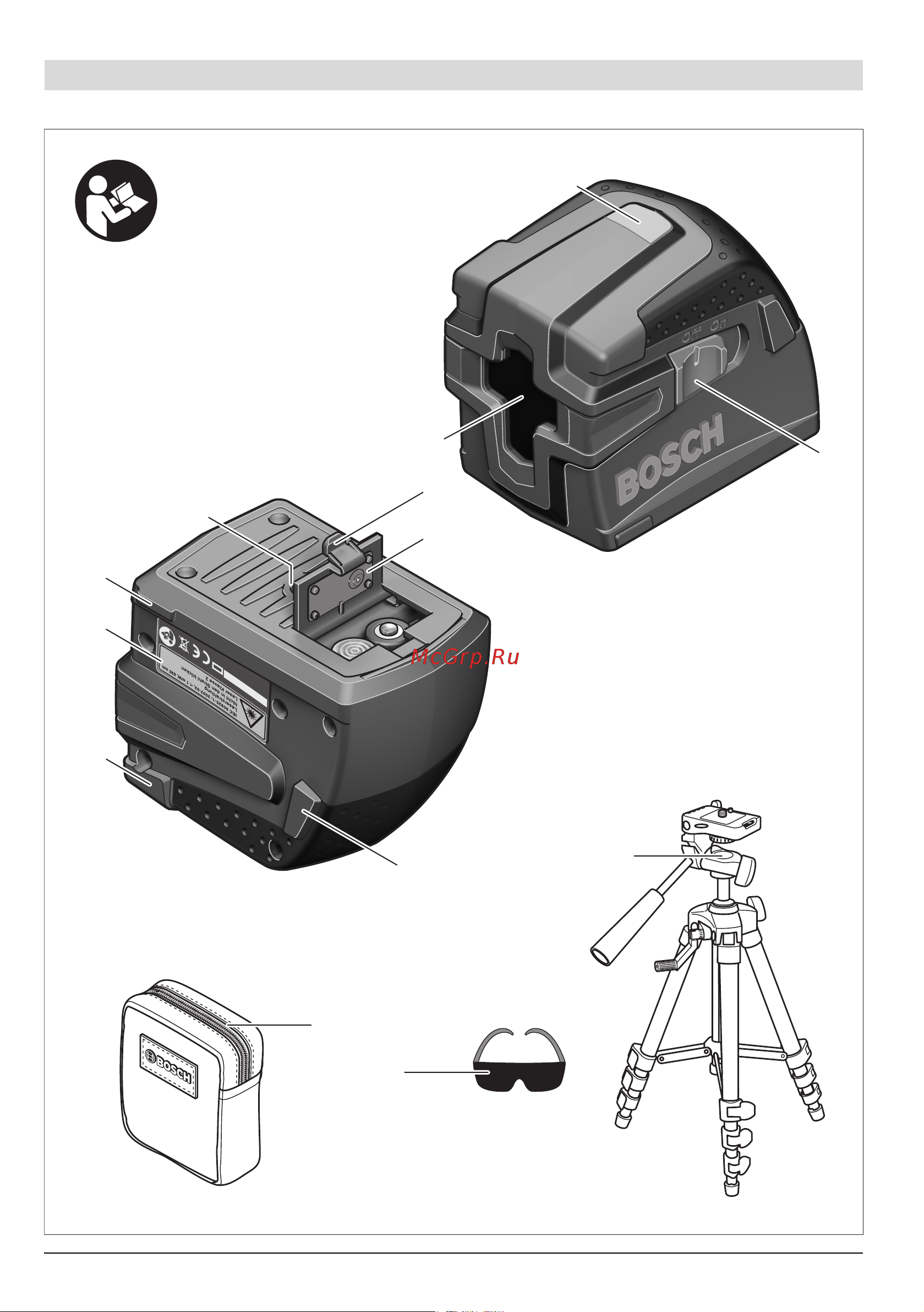 Bosch PCL 10 BASIC [3/61] 990 031