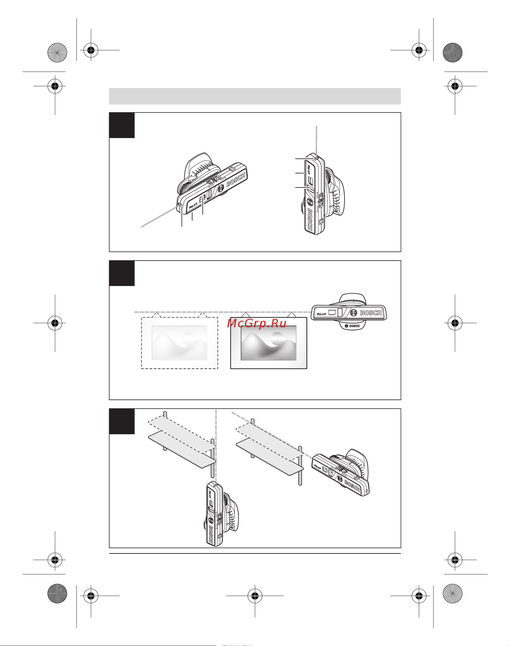 Bosch PLL 1 P (0603663320) Инструкция по эксплуатации онлайн [5/115] 669469