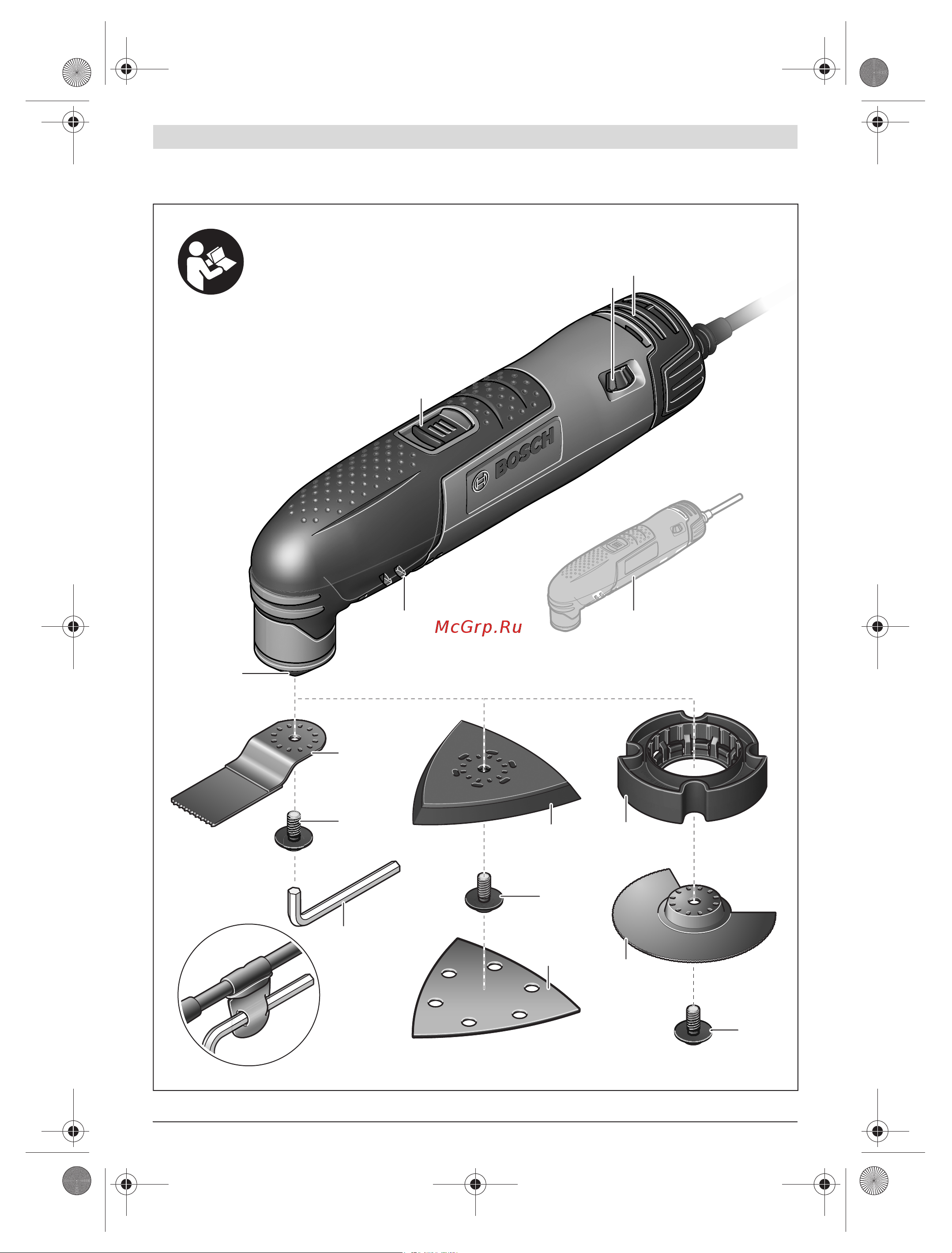 Bosch pmf 190 e set Инструкция по эксплуатации онлайн [3/98] 119637