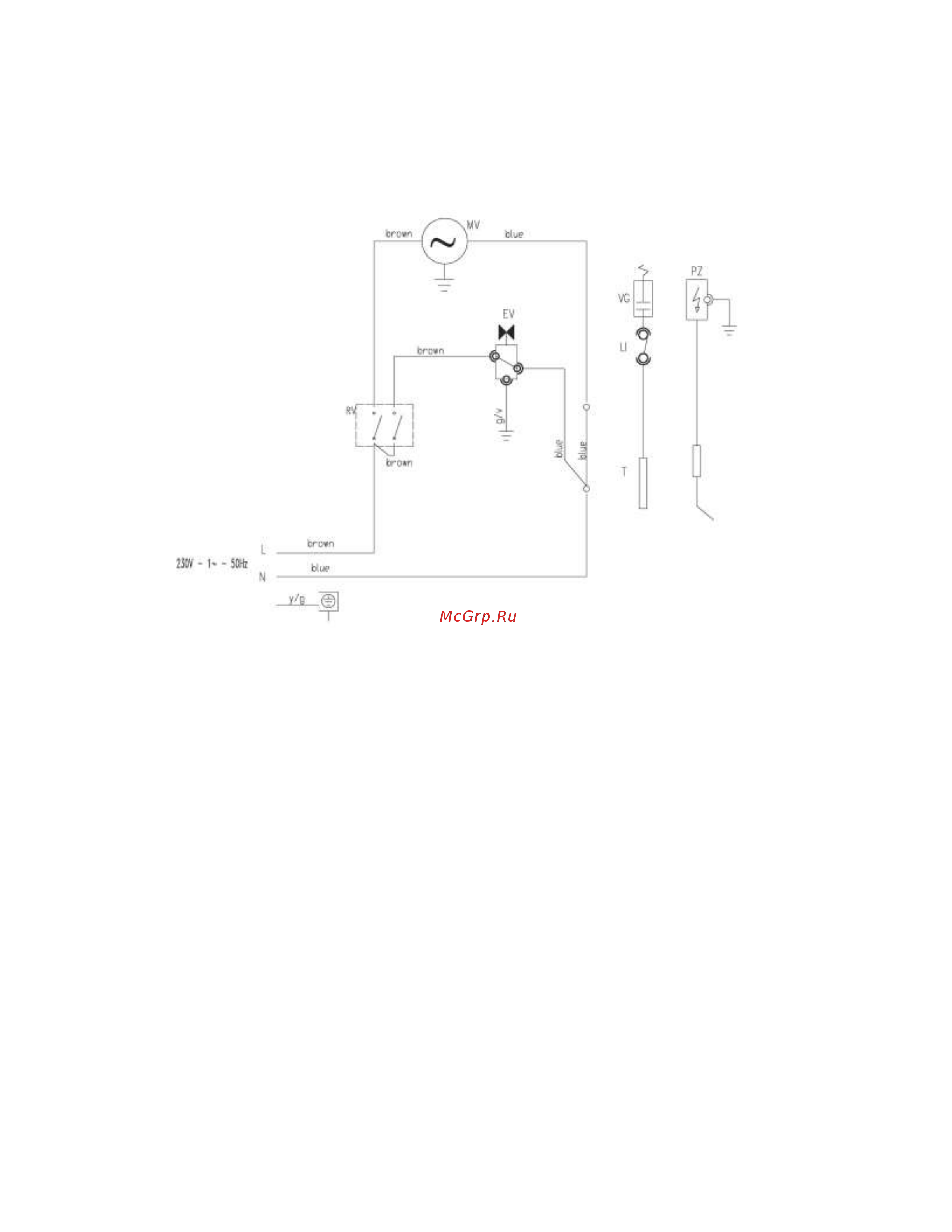 Ballu Biemmedue Arcotherm GP 10M C [38/41] Schema elettrico schema electrique schaltplan wiring diagram esquema eletrico электрическая схема elektrisch schema schemat elektryczny