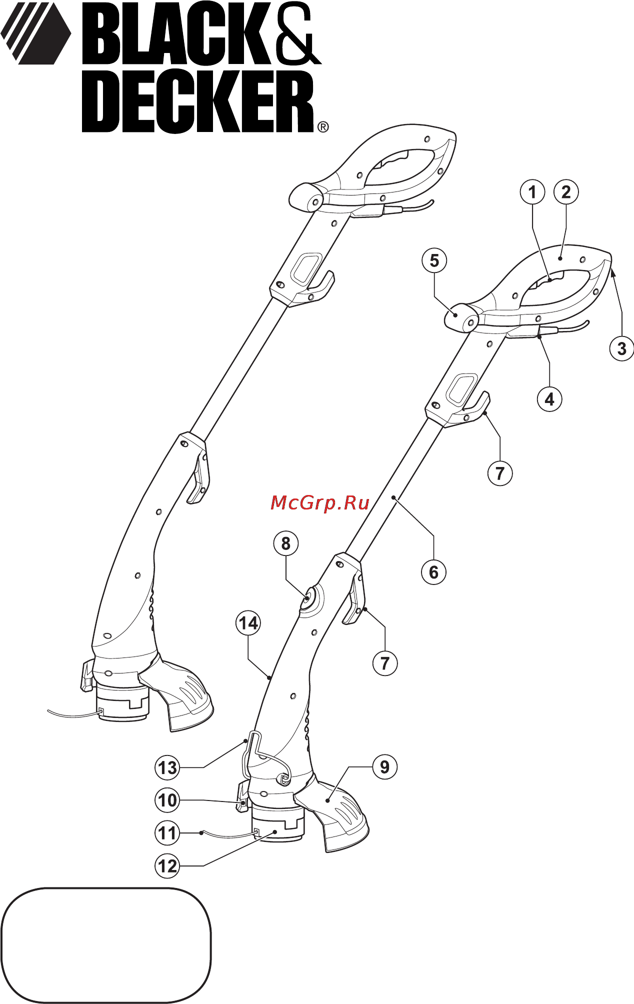 Black & Decker GL 301 Инструкция по эксплуатации онлайн