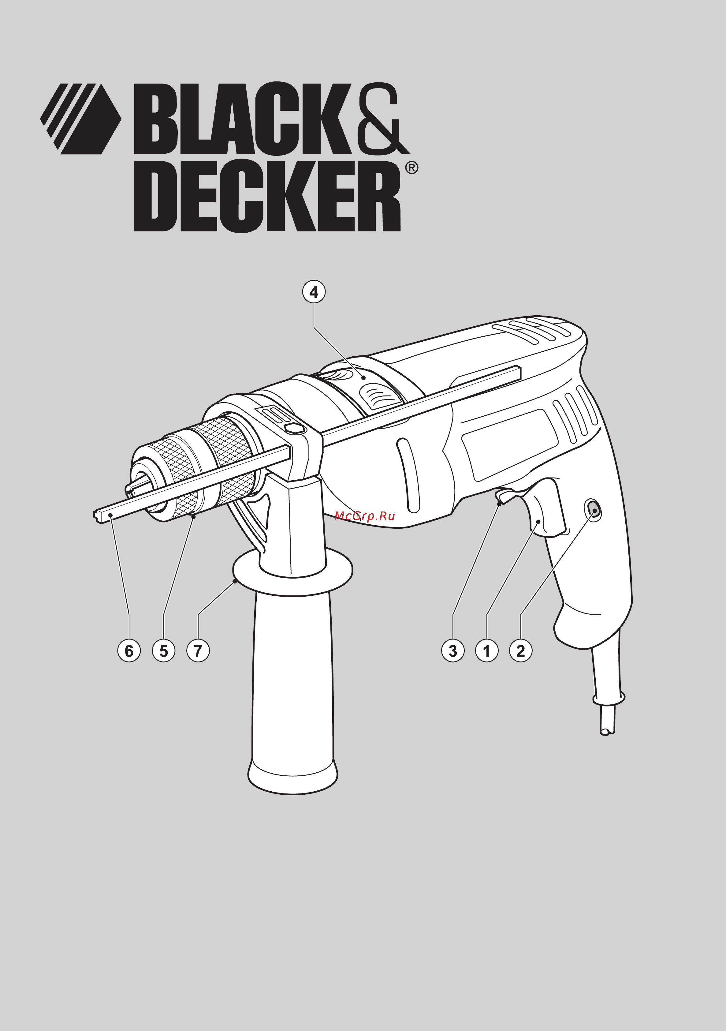 Black & Decker CD 51 CRE Инструкция по эксплуатации онлайн