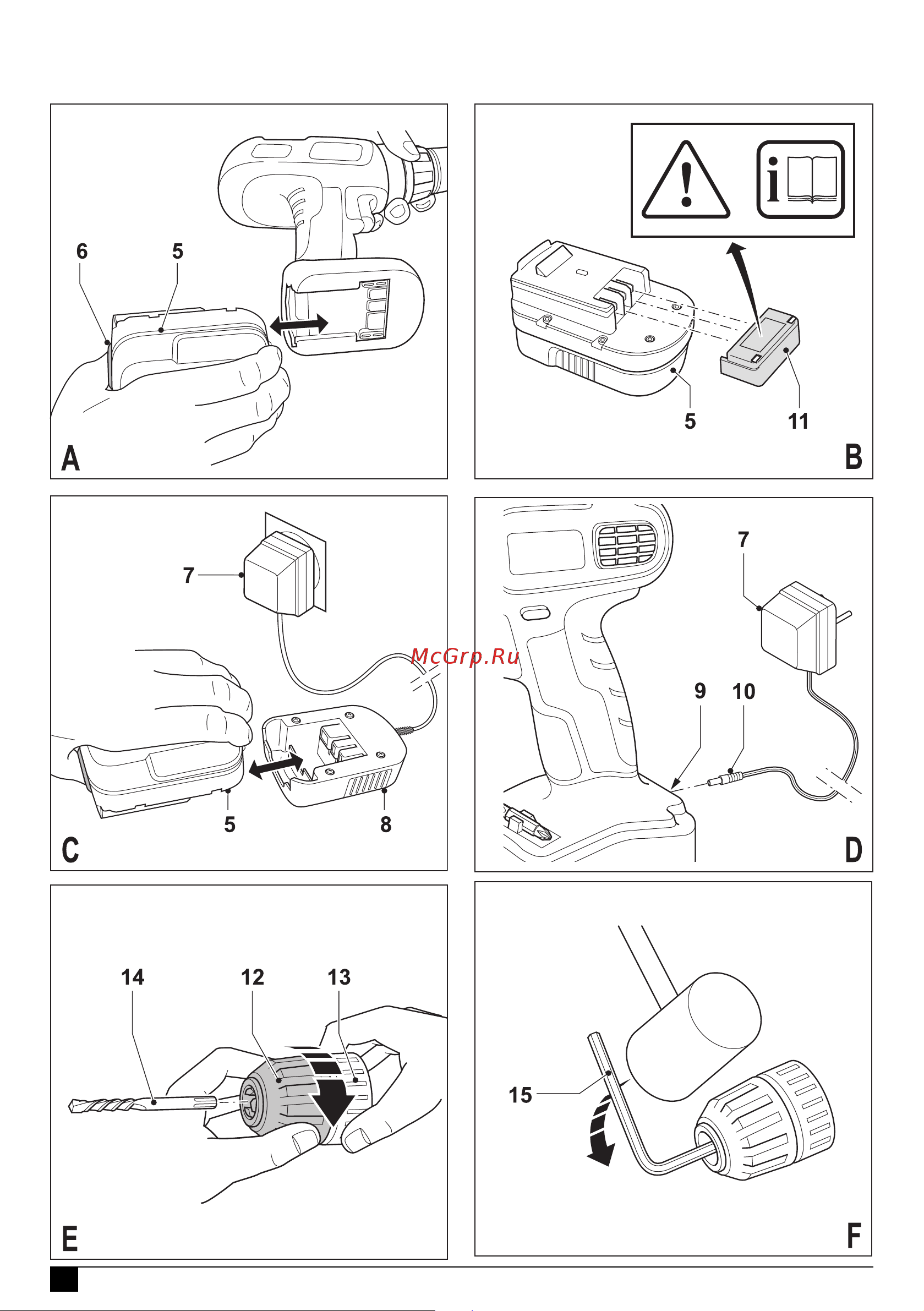Black & Decker EPC14CABK Инструкция по эксплуатации онлайн [2/12] 119901