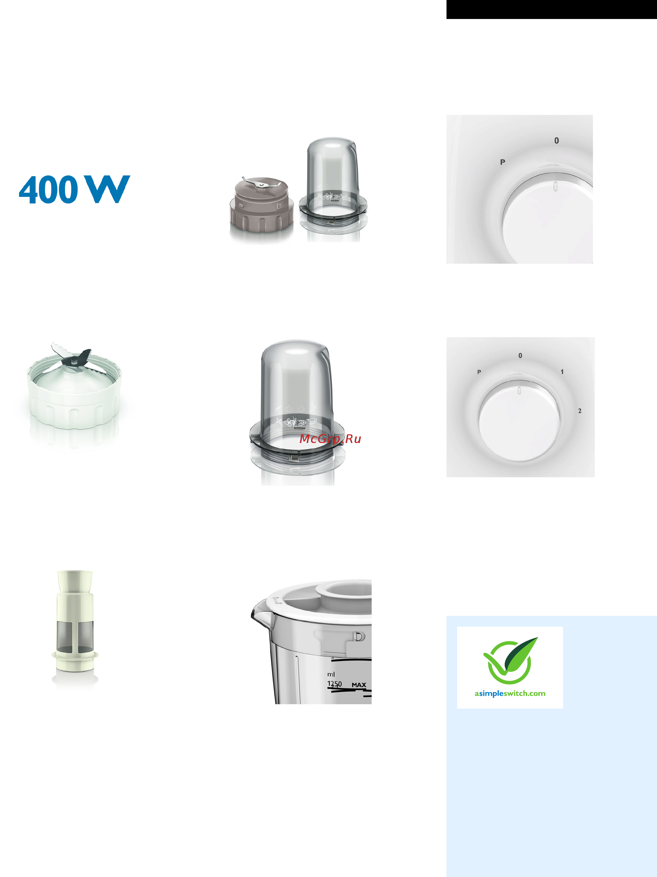 Philips HR 2104 [2/3] Highlights