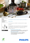 Philips HR 1676 Брошюра