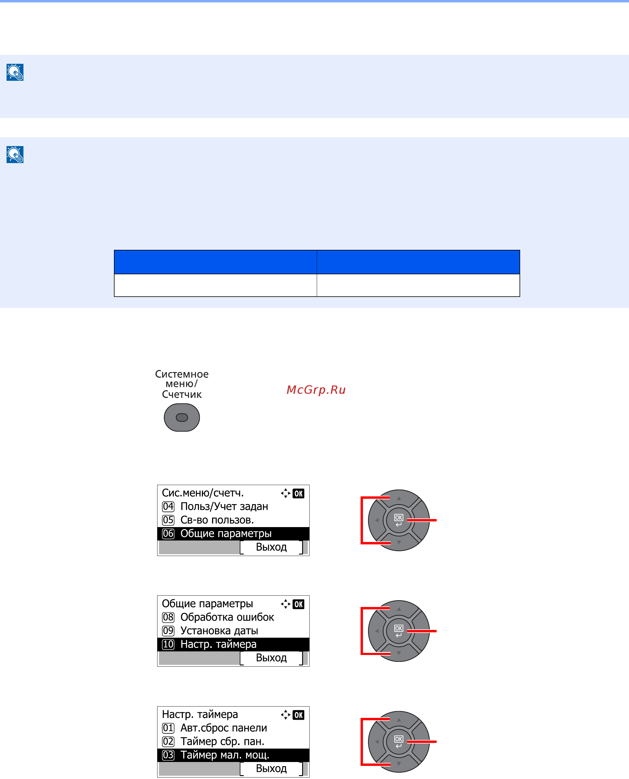Kyocera ECOSYS M3040dn 102P03NL0 [61/418] Откройте экран
