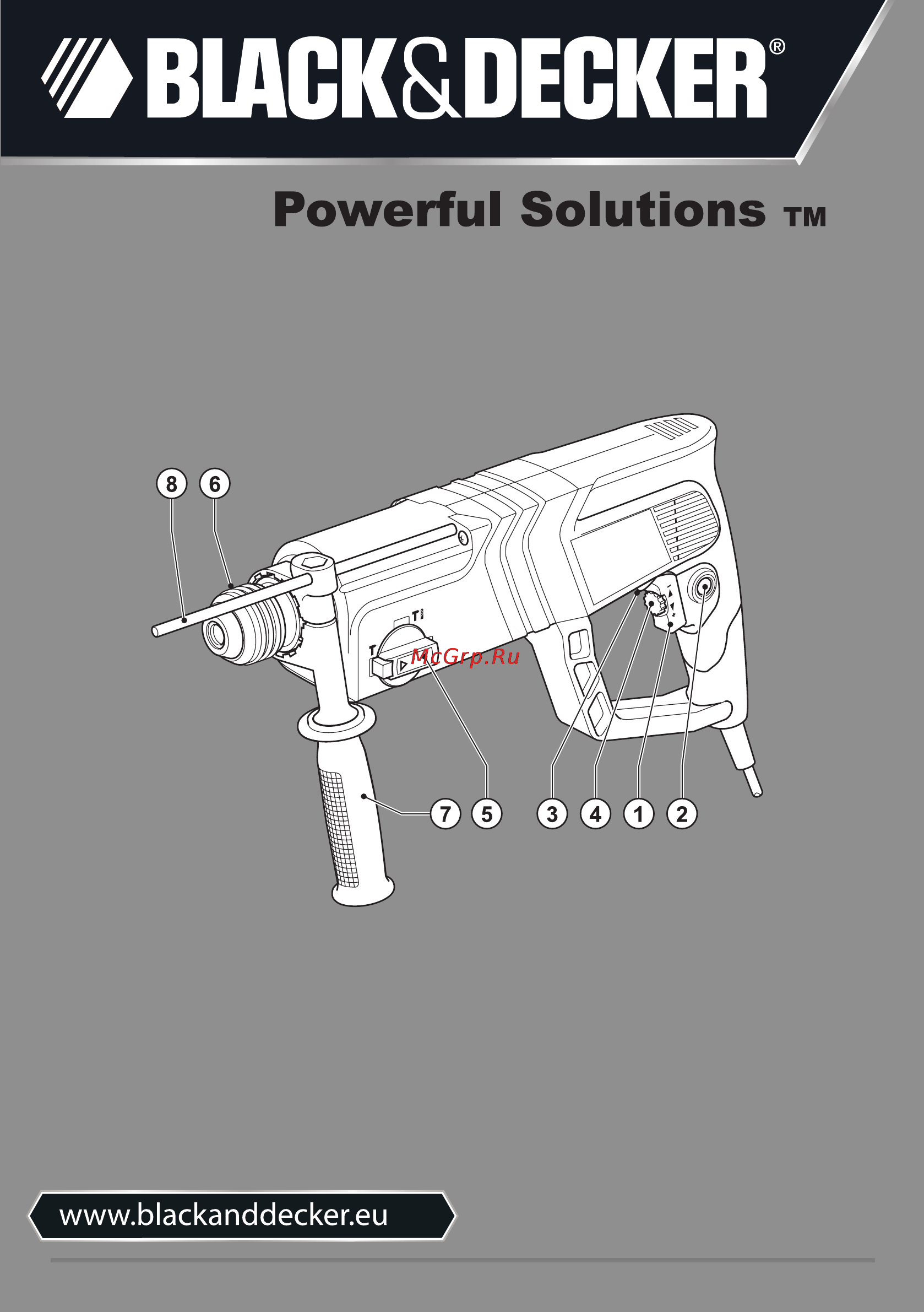 Black & Decker KD 975 Инструкция по эксплуатации онлайн