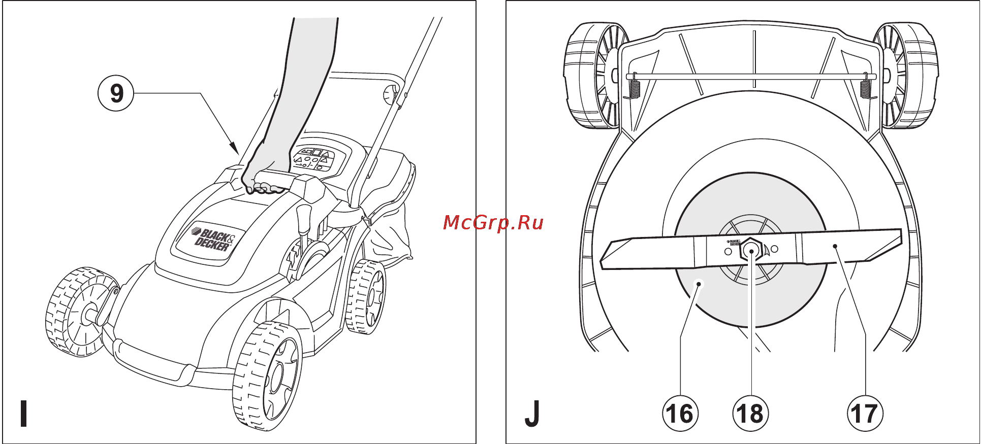 Black & Decker GR 3400 Инструкция по эксплуатации онлайн [4/16] 119947