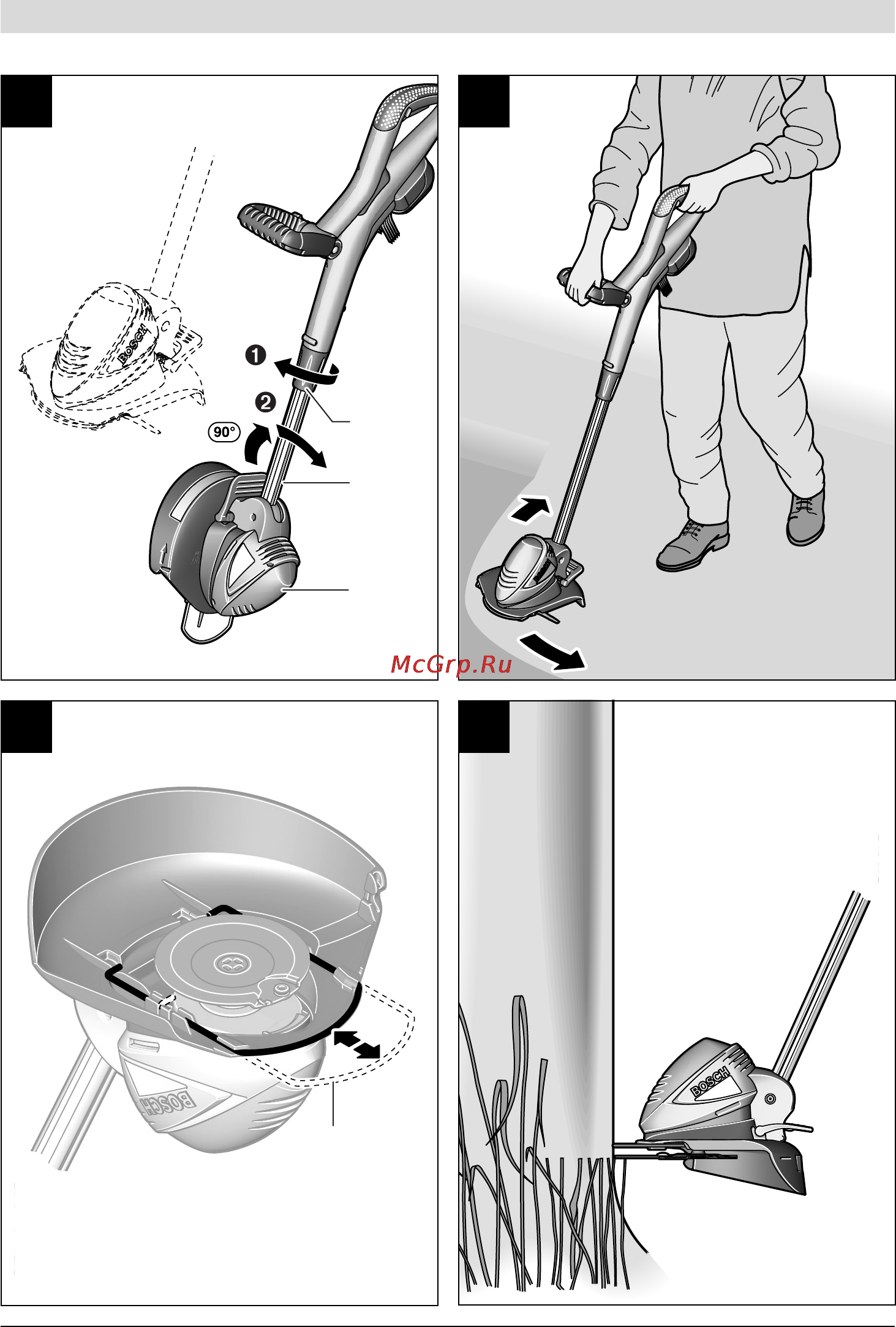 Bosch ART 23 Li 0.600.878.K00 Инструкция по эксплуатации онлайн [6/297] 864571