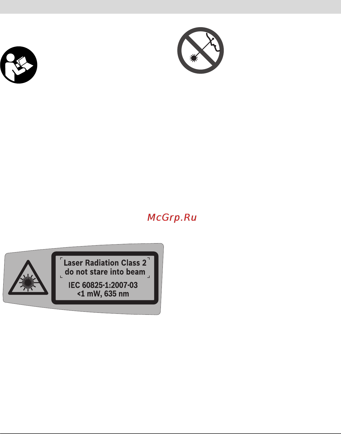 Bosch GTL 3 0.601.015.200 [18/368] Safety notes