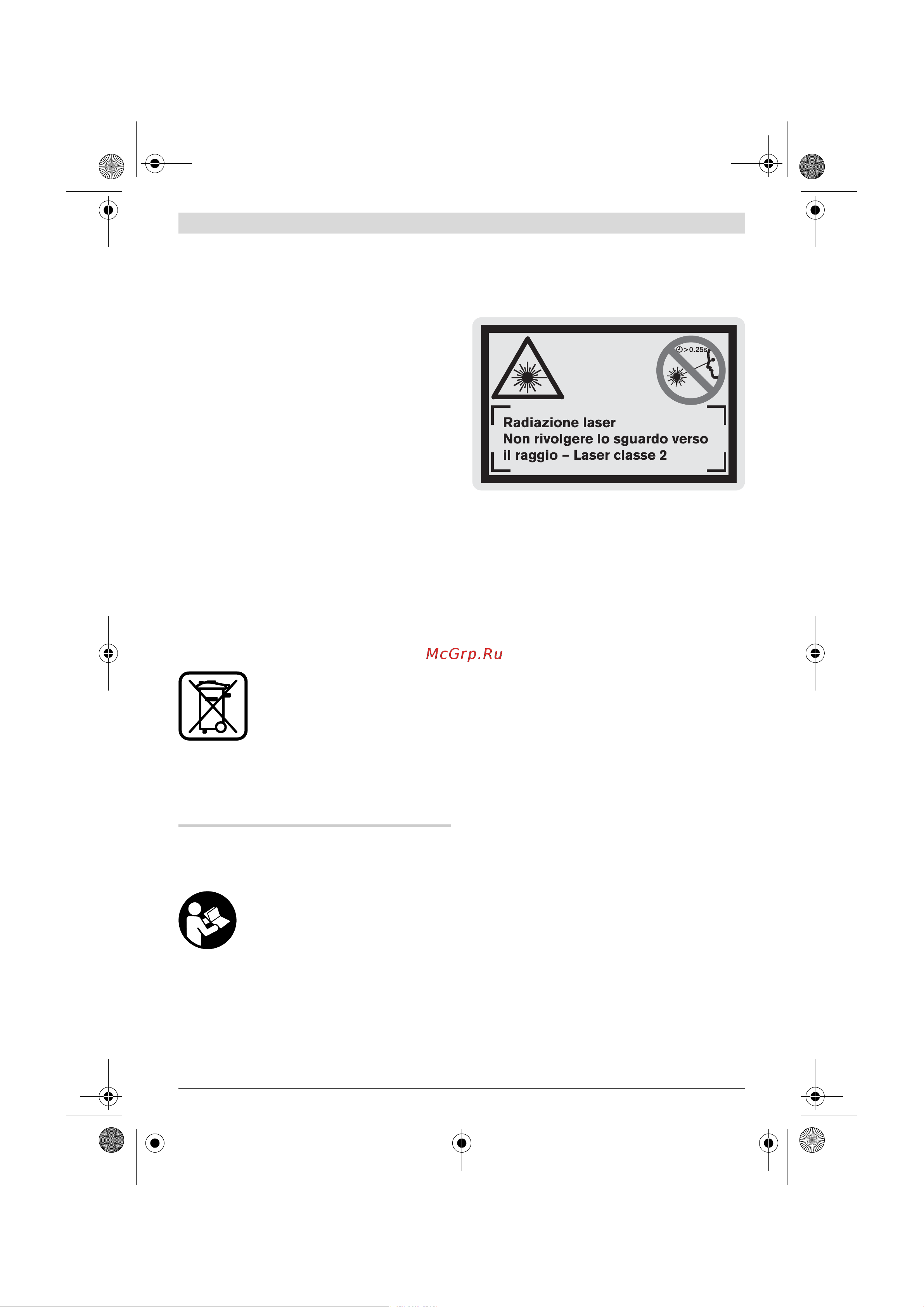 Bosch DLE 40 [34/170] Italiano