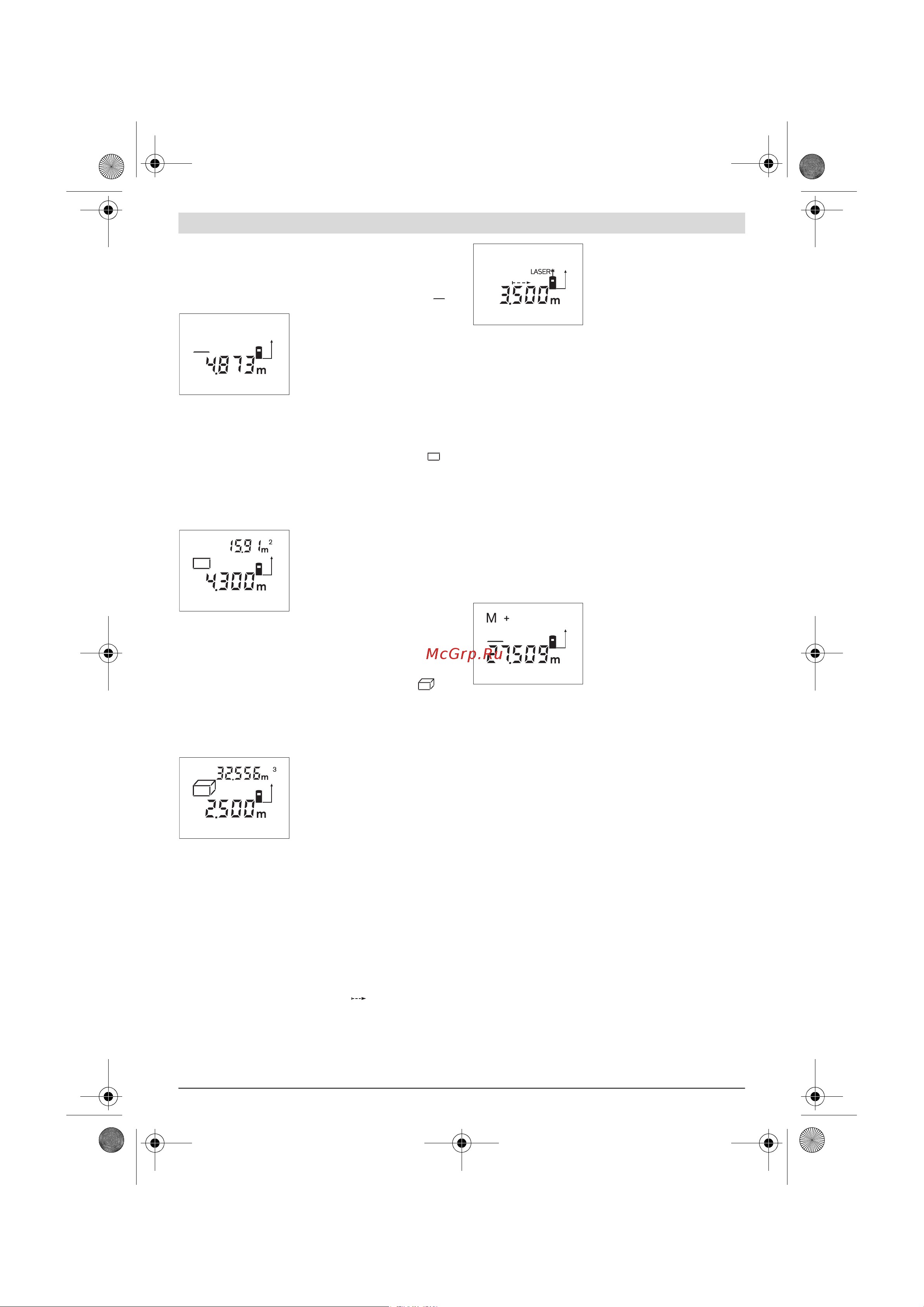Bosch DLE 40 (0601016300) [37/170] Funzioni di memoria