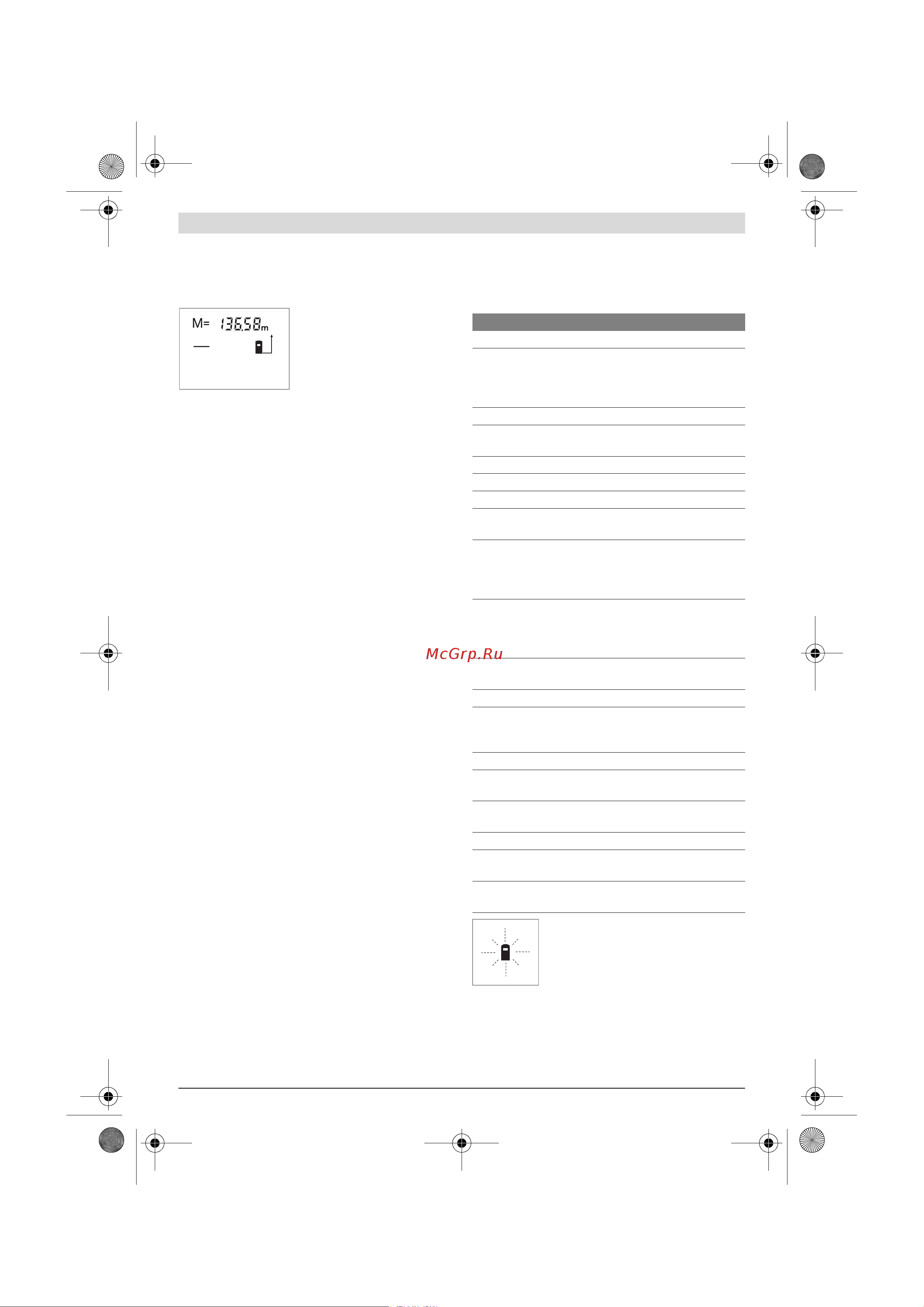 Bosch DLE 40 (0.601.016.300) [57/170] Arbeidshenvisninger