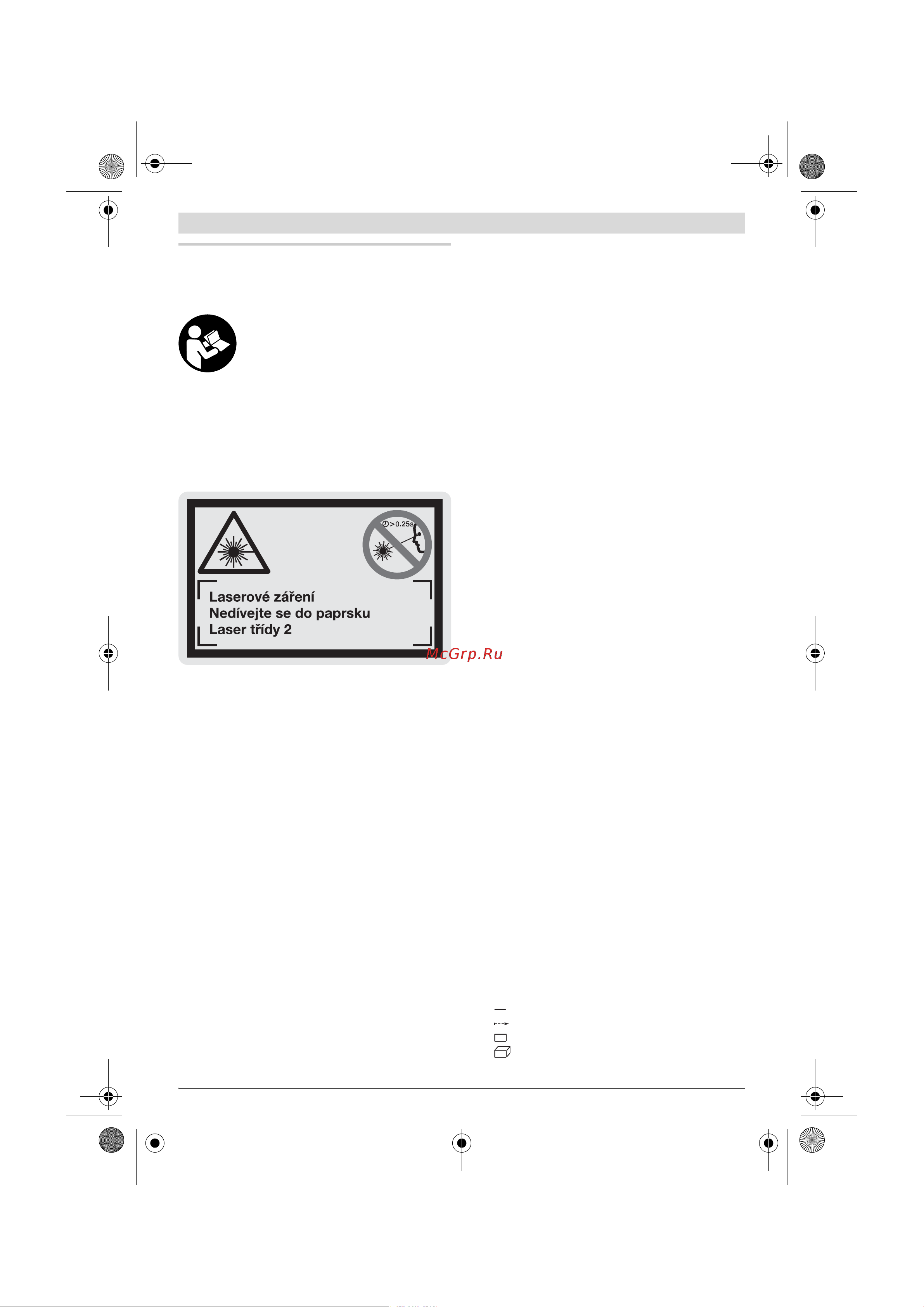 Bosch DLE 40 (0.601.016.300) [79/170] Bezpecnostní upozornèní