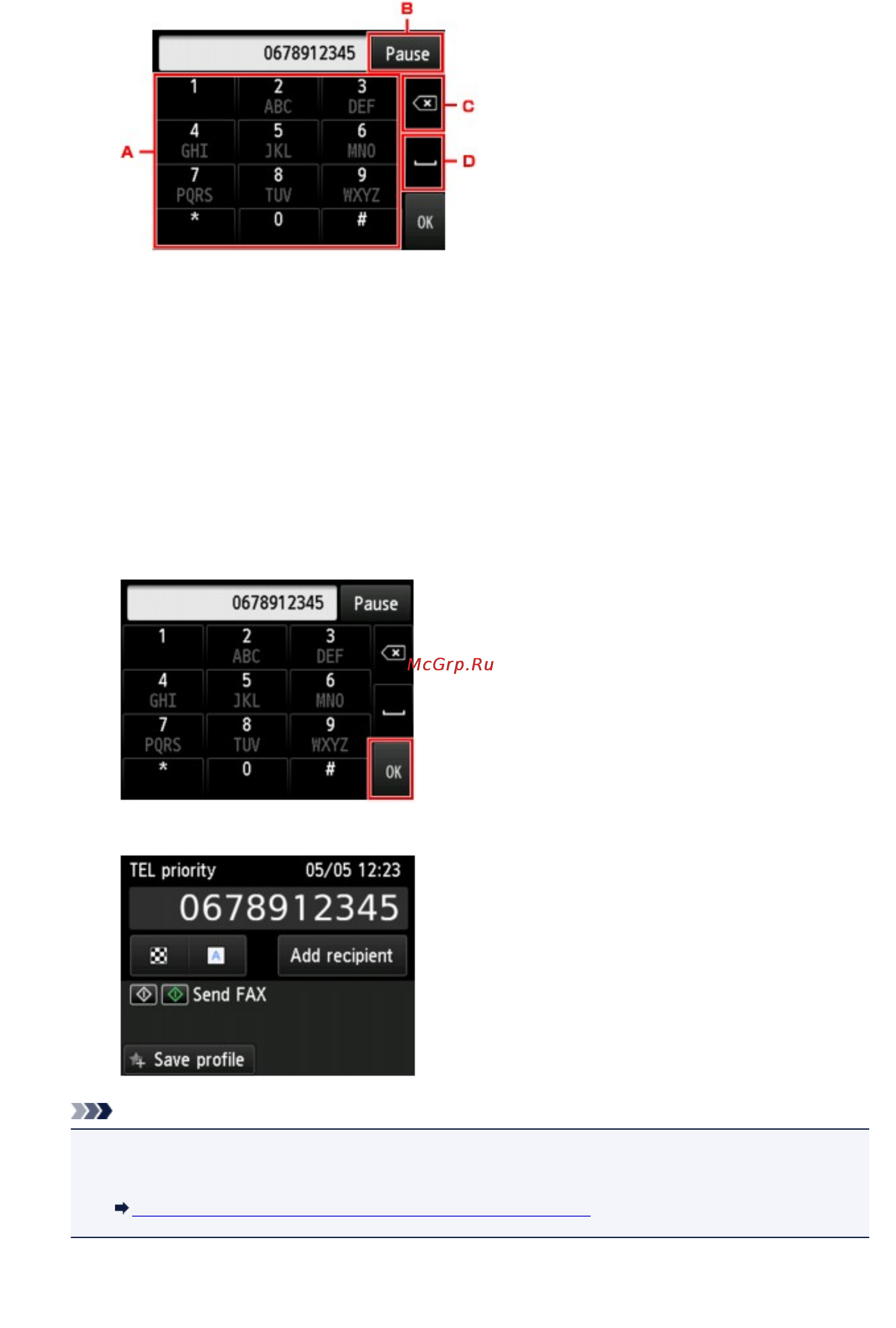 Canon MAXIFY MB5340 [846/1205] Примечание