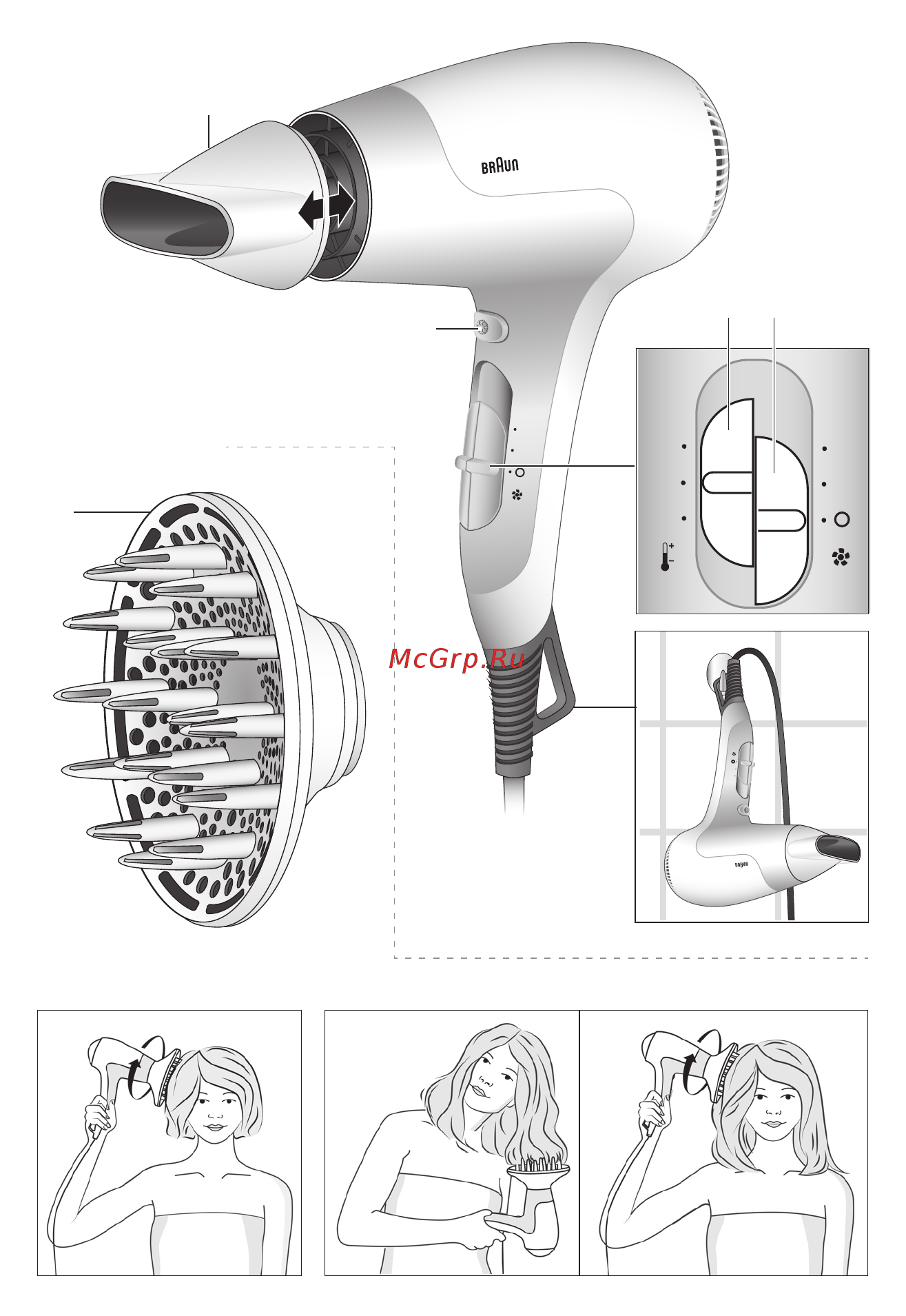 Braun Satin Hair 5 HD 580 [3/6] _hd_580 585_s3
