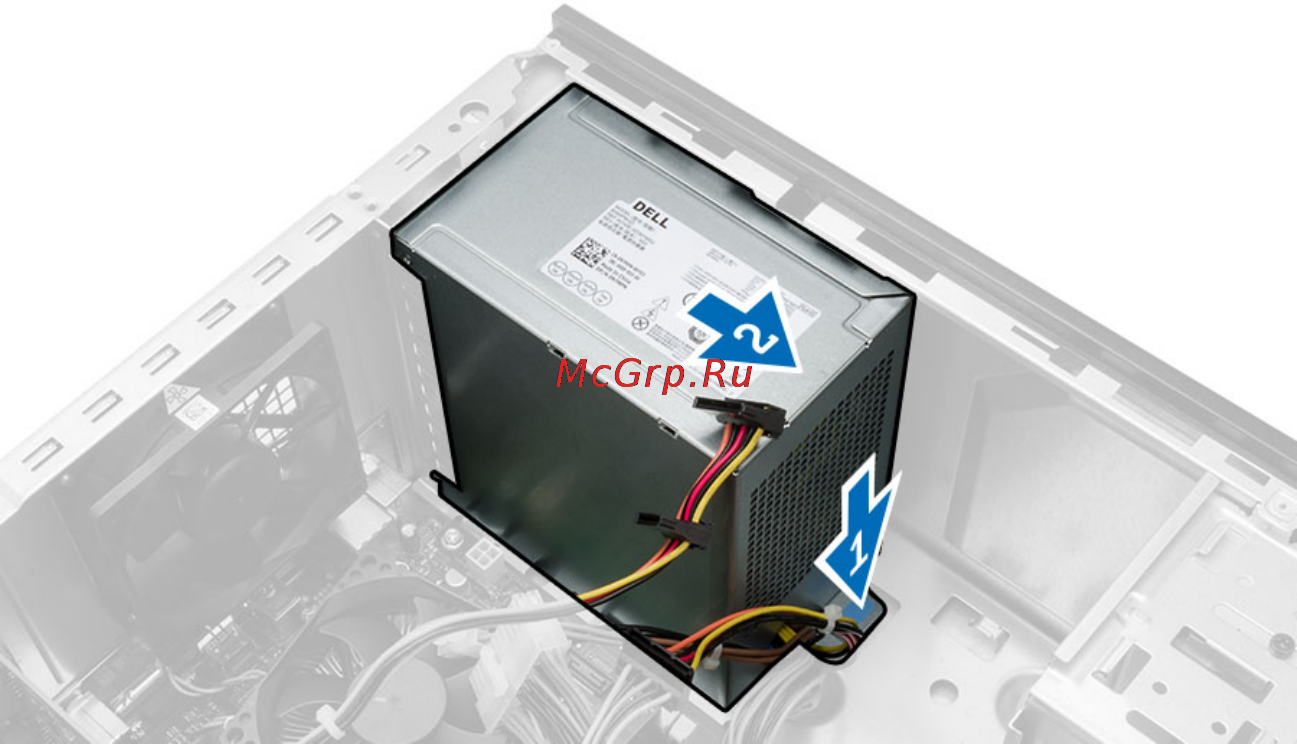 Dell Vostro 3900 (3900-4248) [20/42] Установка блока питания