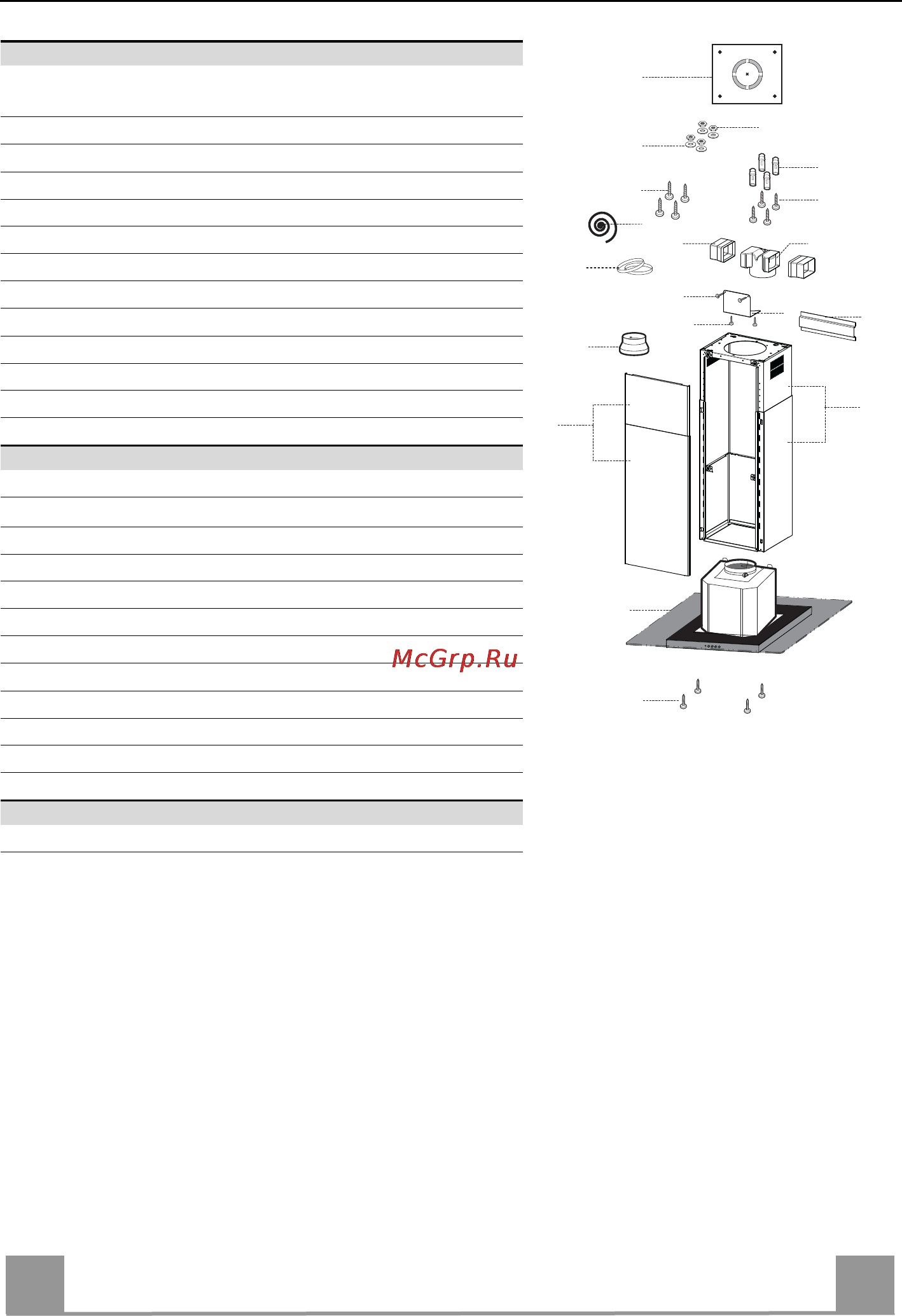 Faber GLASSY ISOLA/SP EG8 X/V A90 [3/13] Характеристики