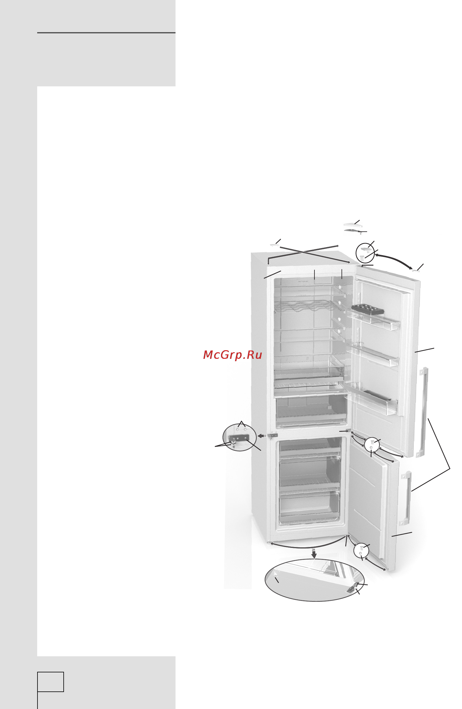 Gorenje ORA ITO NRKORA62W [12/40] Вариант ii панель управления на дверце прибора