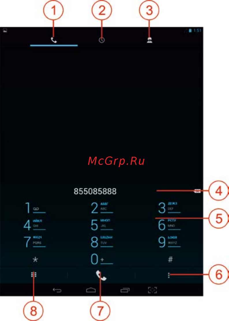Bb-Mobile Techno 9.0 LTE TM963F [17/29] Голосовые вызовы