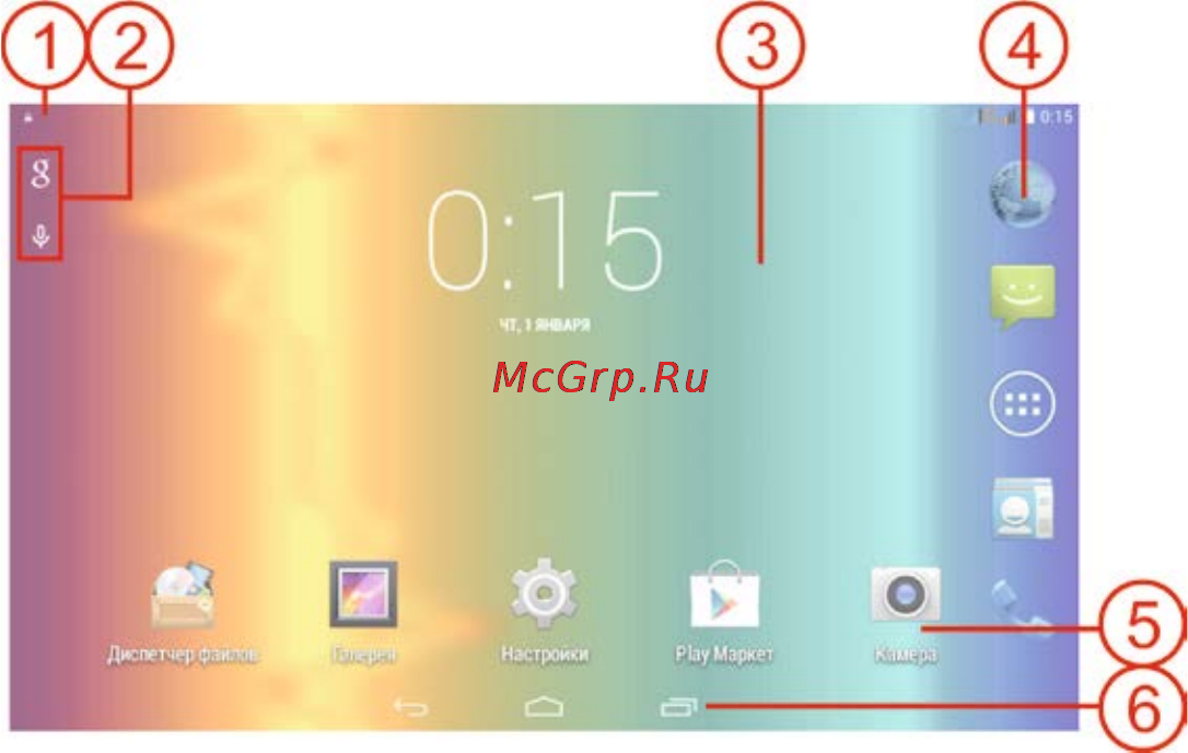Bb-Mobile Techno 10.1 3G TM056Z [11/31] Основной экран