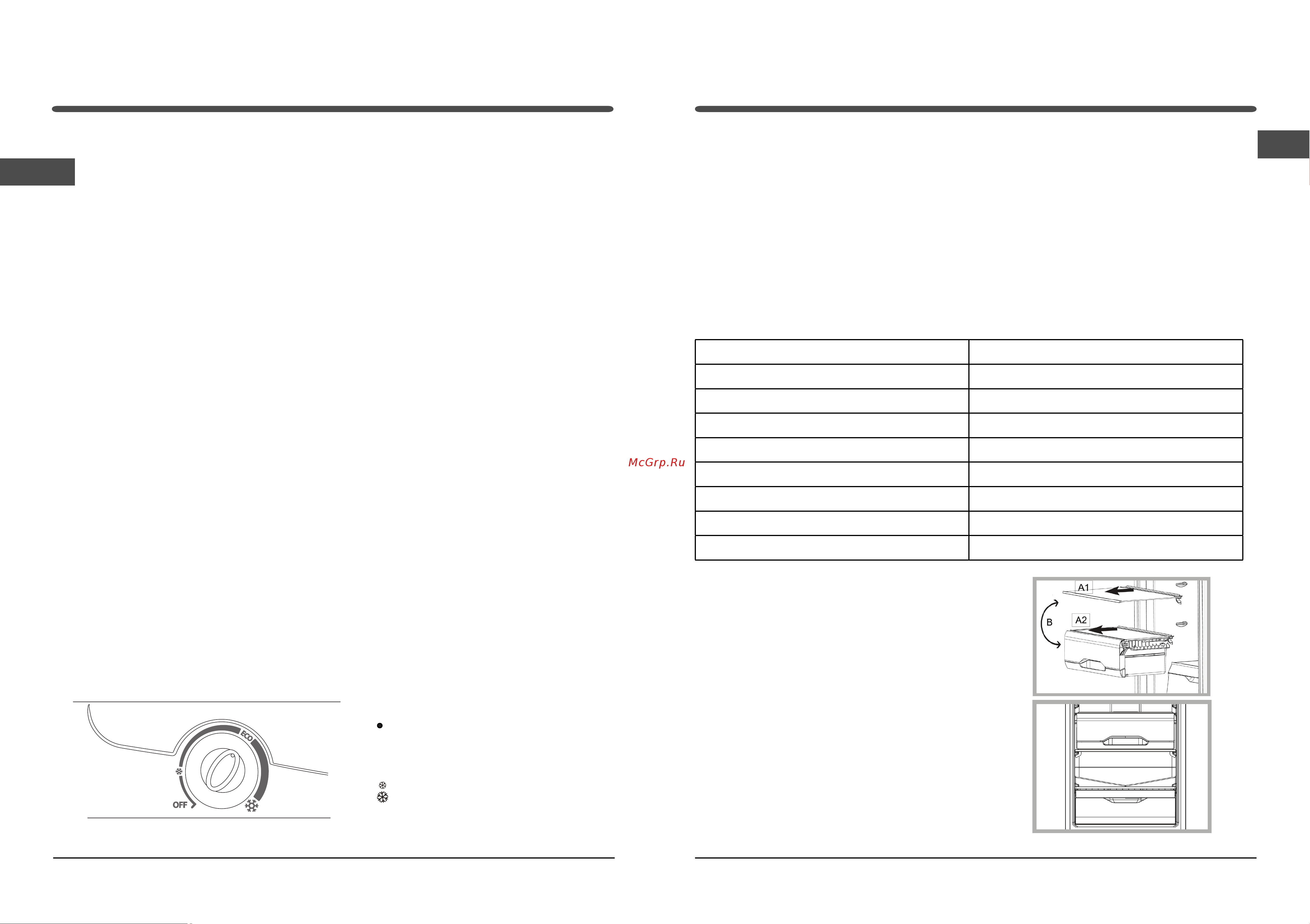 Hotpoint-Ariston HF 4180 W [5/12] Использование холодильного отделения