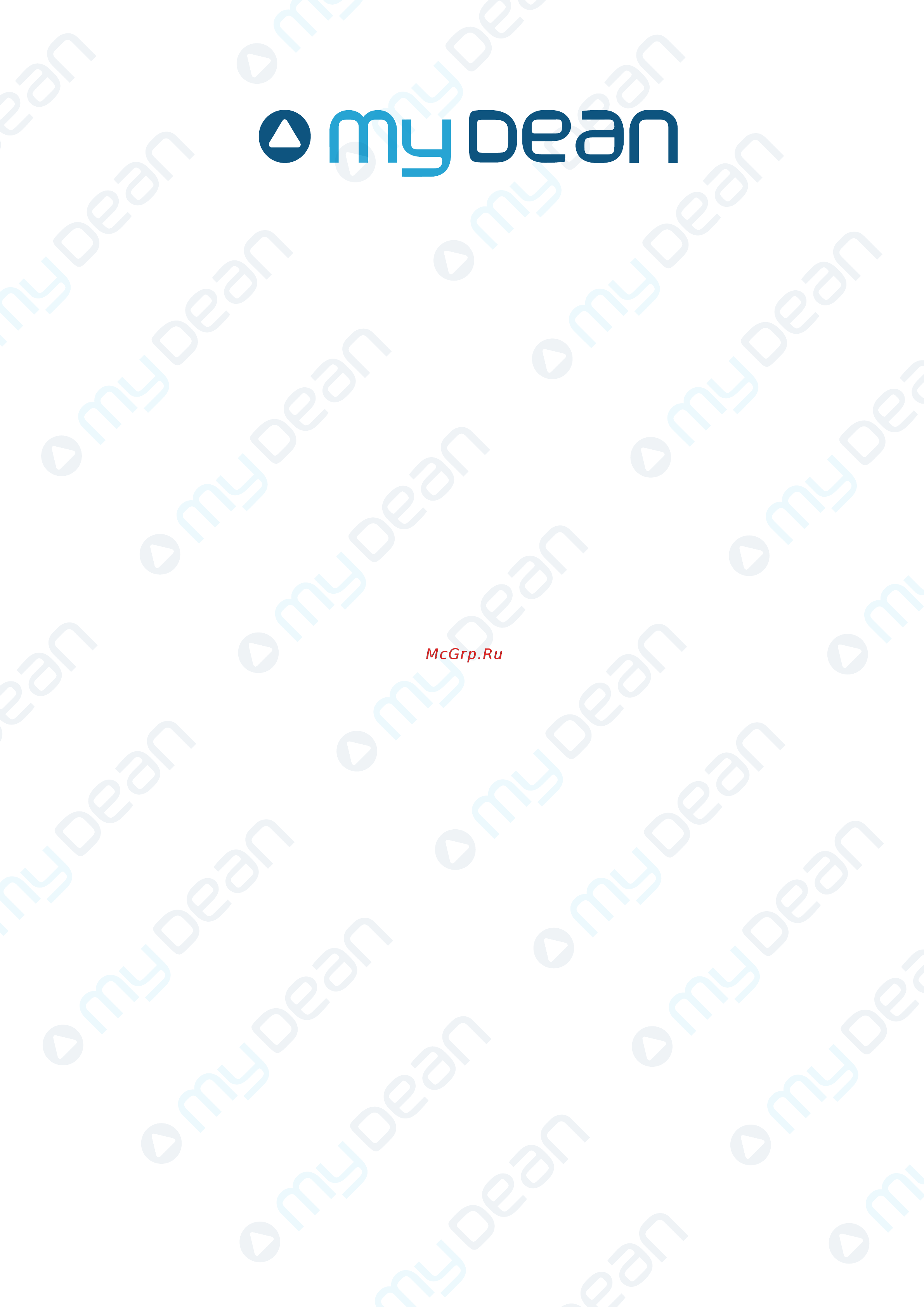 MyDean 2432 Инструкция по установке онлайн