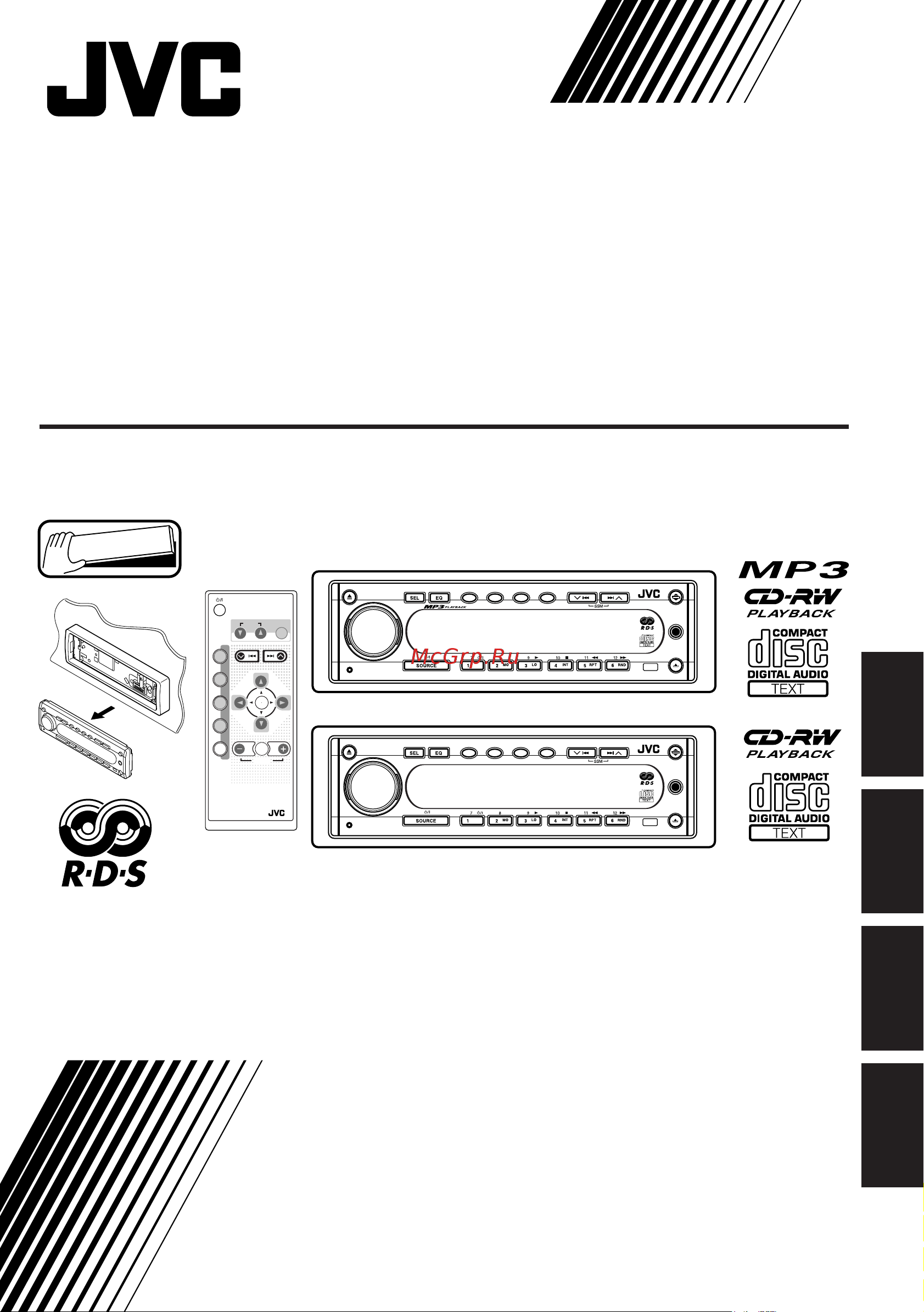 JVC KD-SH707R Инструкция по эксплуатации онлайн
