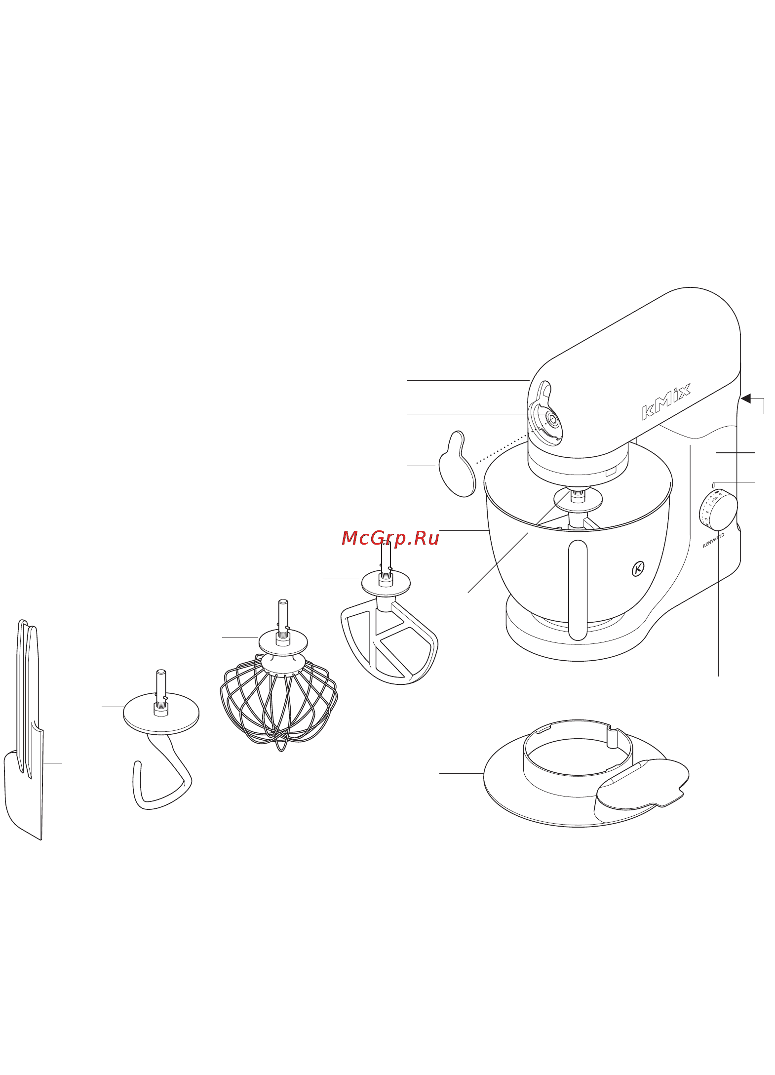 Kenwood KMX50GR (OW20011031) Инструкция по эксплуатации онлайн [71/125] 120556