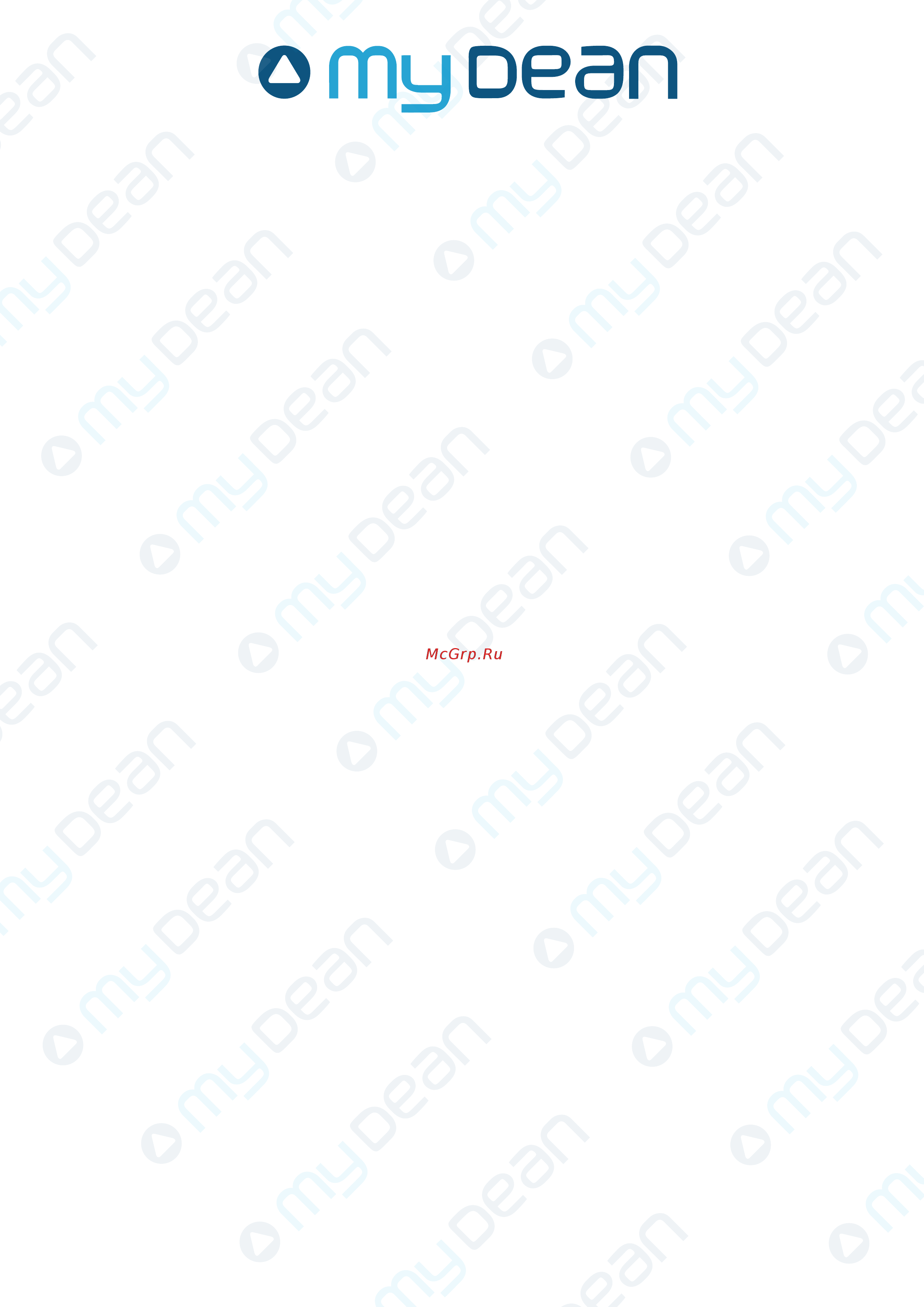 MyDean 2403 Инструкция по установке онлайн