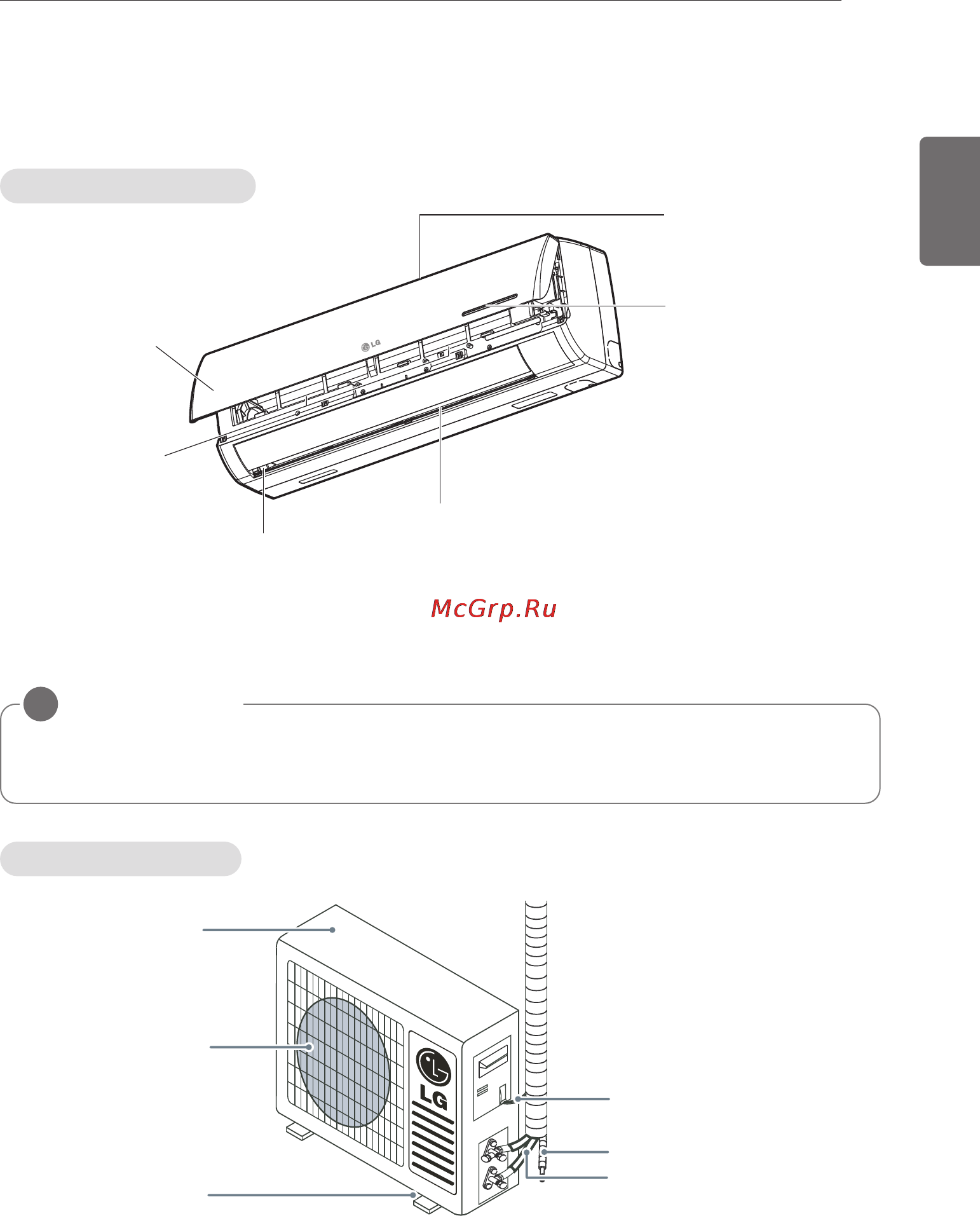 LG K09EHC [7/18] Внутренний блок