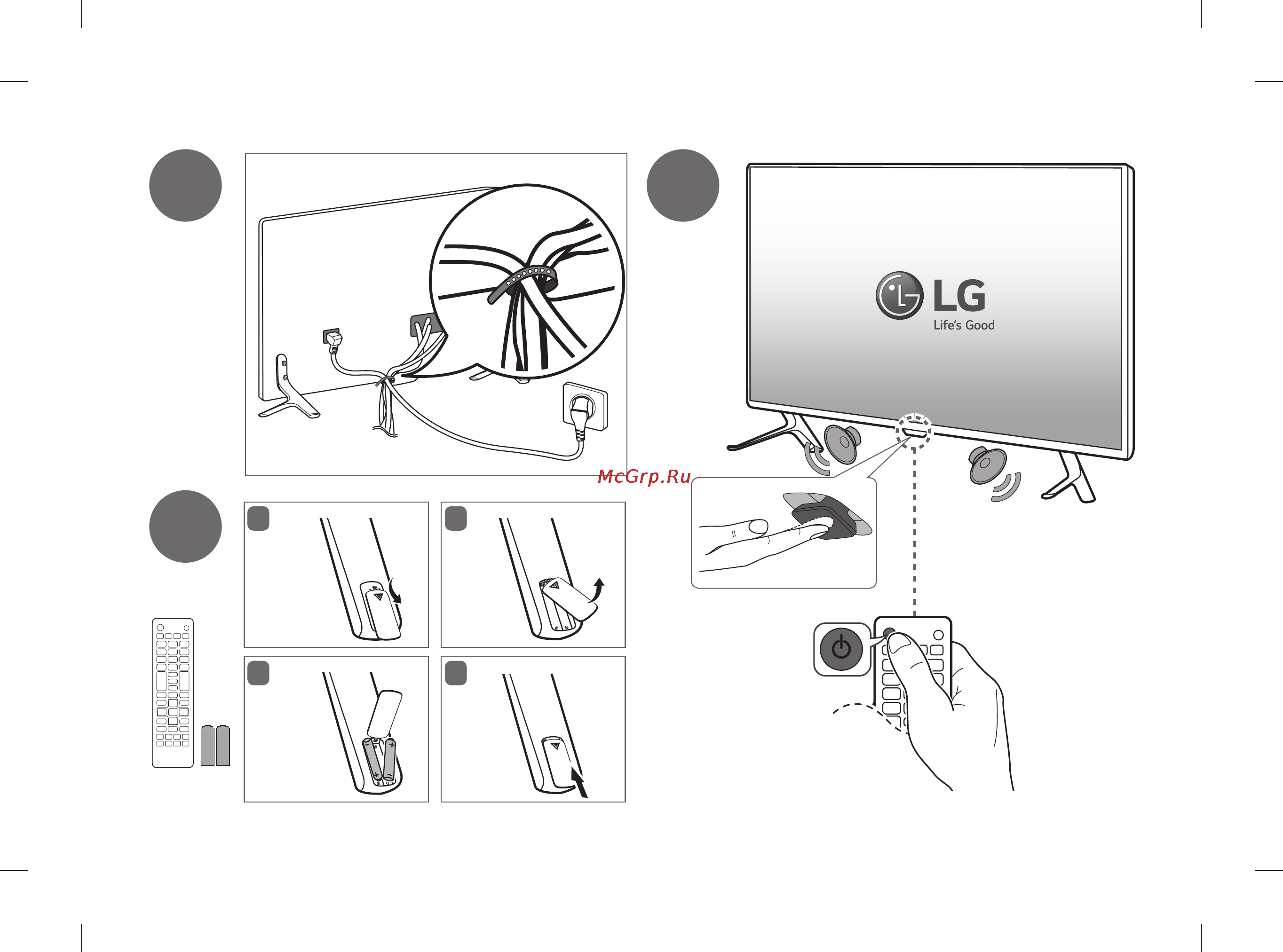 LG 32LF580V Инструкция по эксплуатации онлайн [5/8] 121080