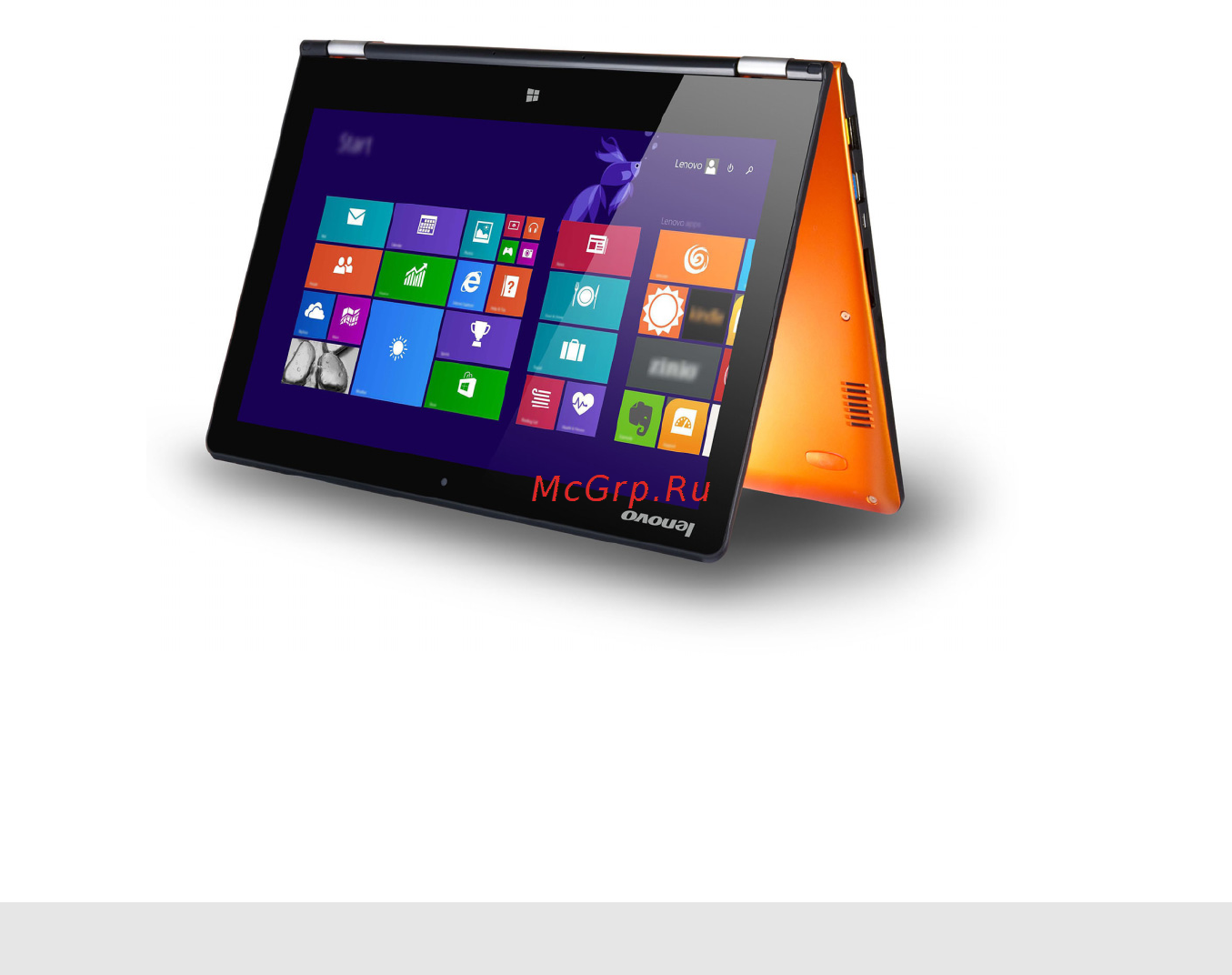 Lenovo YOGA 3-11 (80J8000BRK) [10/36] Режим палатки режим презентации