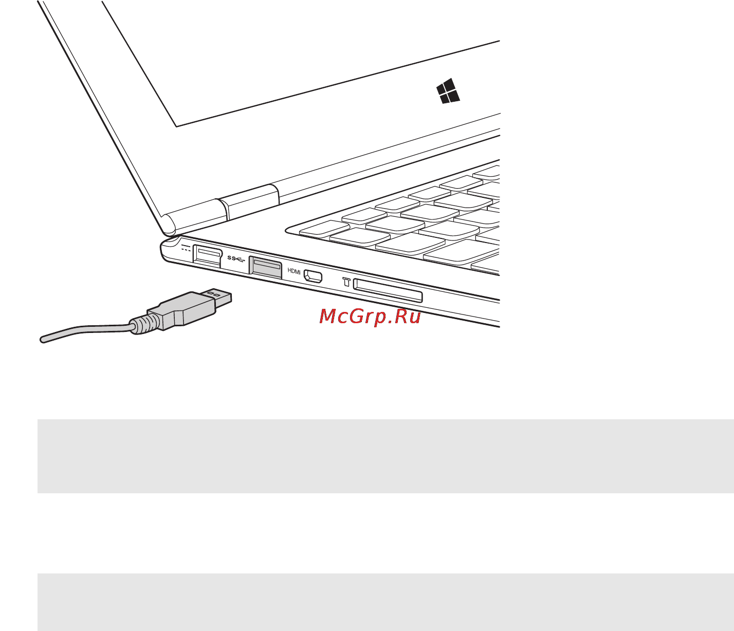 Lenovo YOGA 3-11 (80J8000BRK) [12/36] Подключение устройств usb