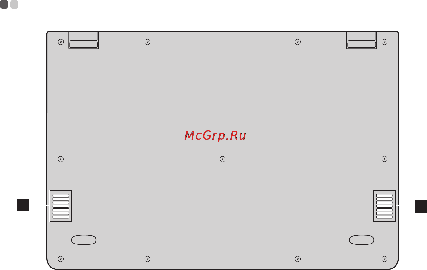 Lenovo YOGA 3-11 (80J8000BRK) [17/36] Вид снизу