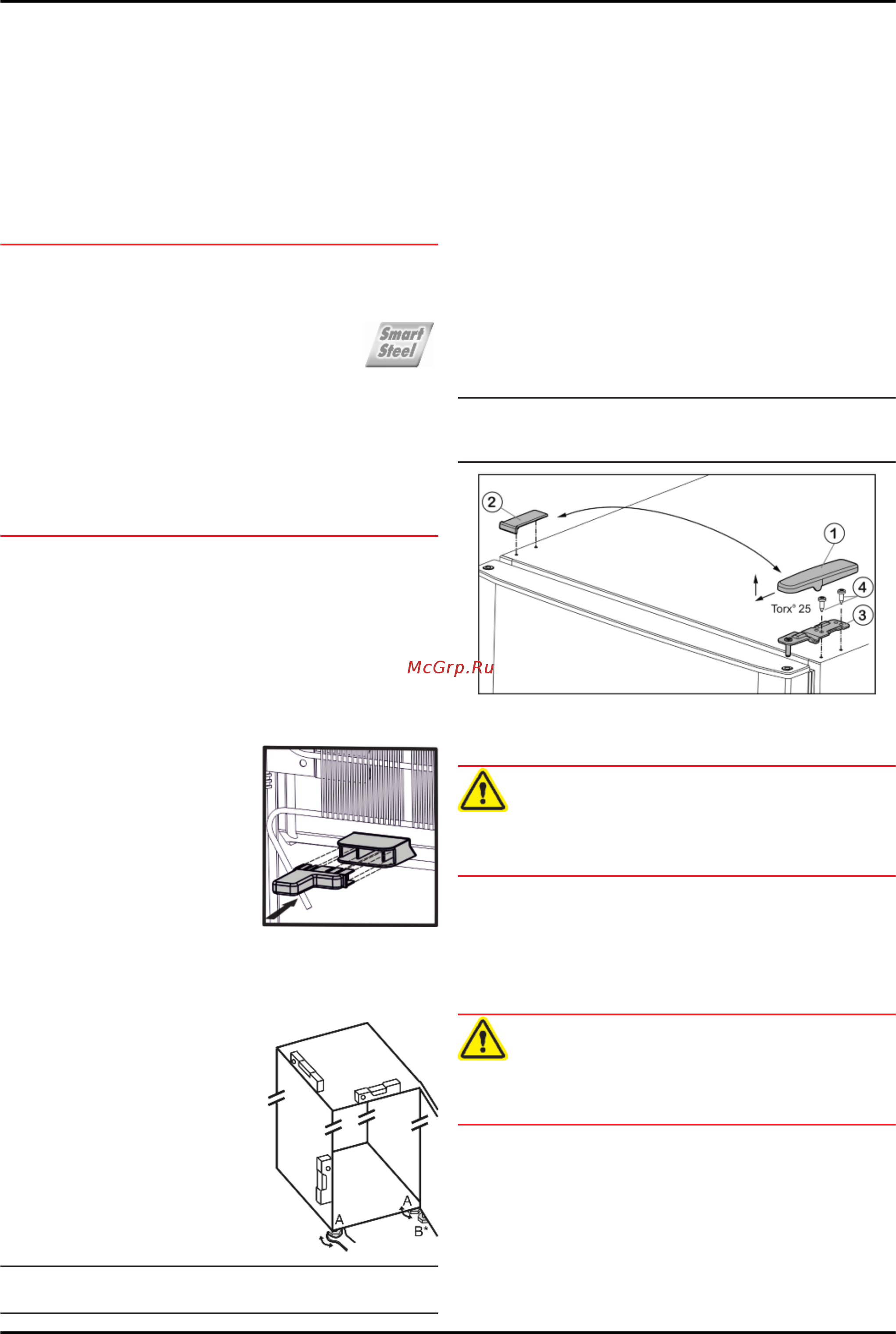 Liebherr CU 3311-20 [6/16] Перевешивание двери