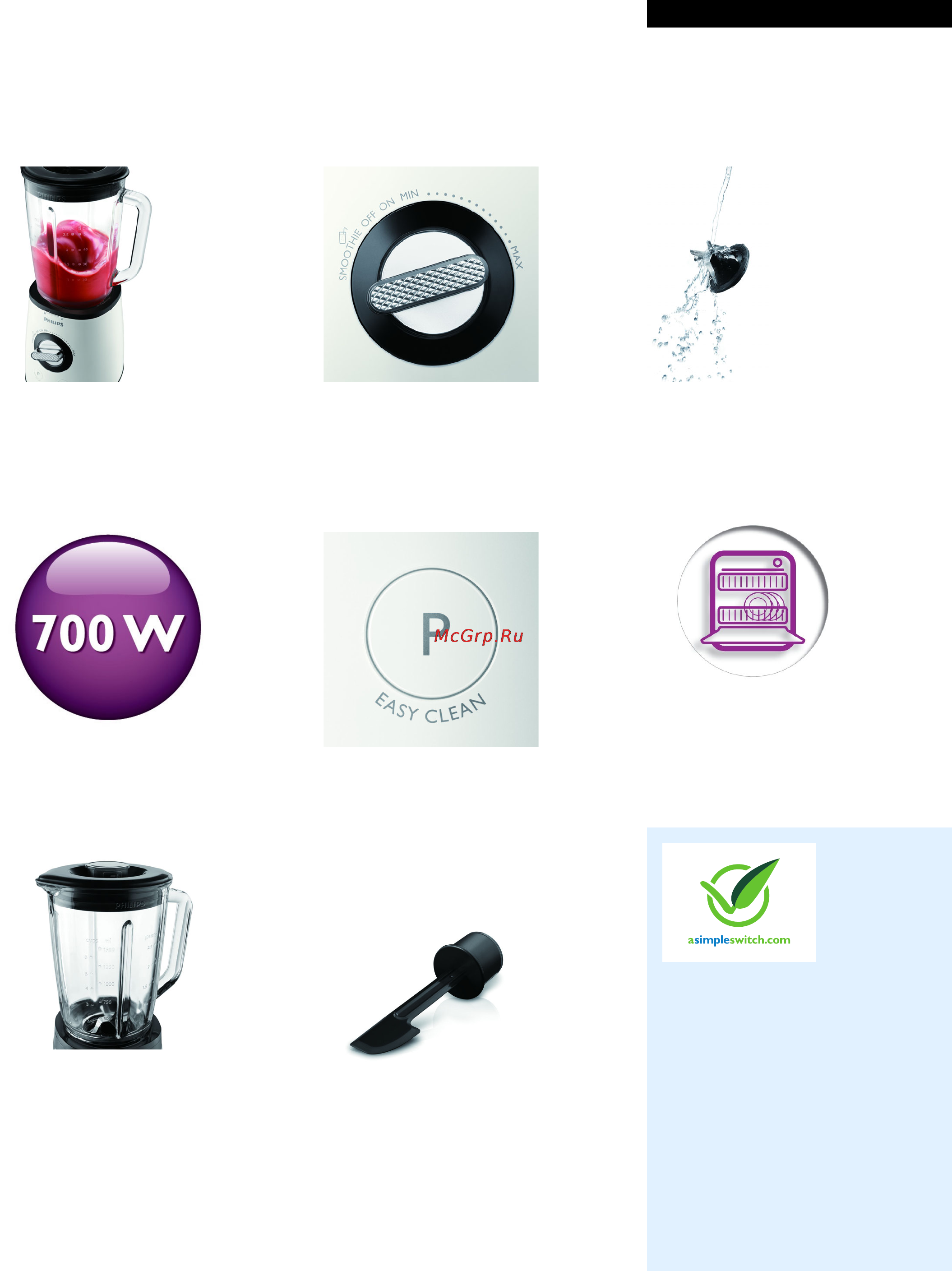 Philips HR 2095 [2/3] Особенности
